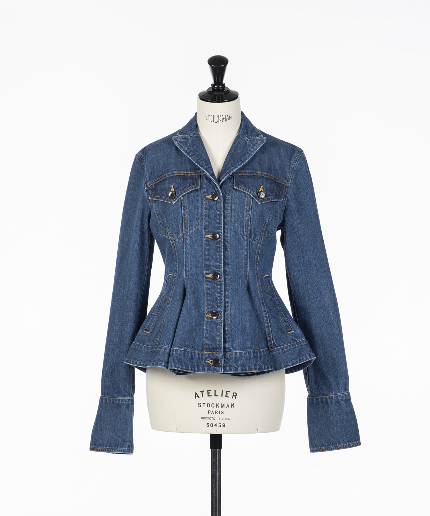 ORGANIC COTTON TAILORED DENIM JACKET
