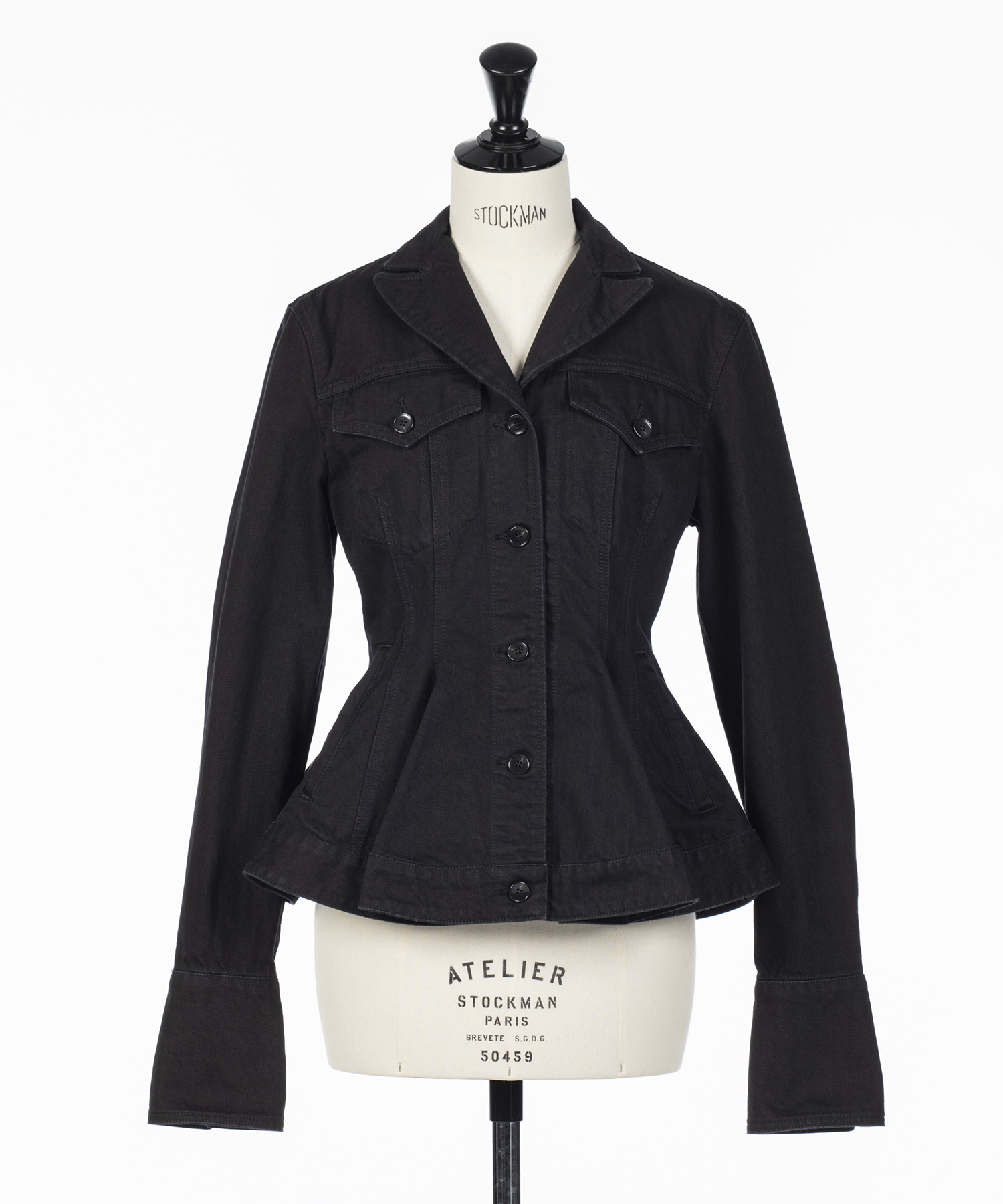 ORGANIC COTTON TAILORED DENIM JACKET