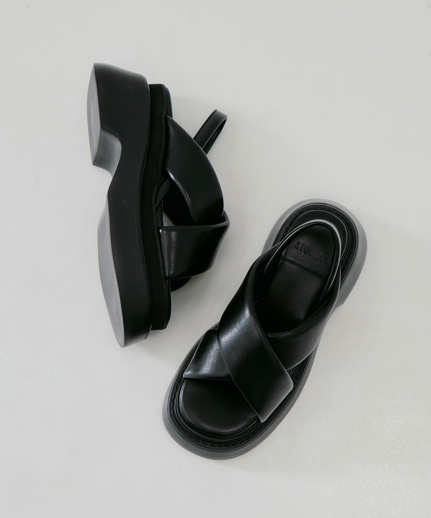 Padded Cross Sandals