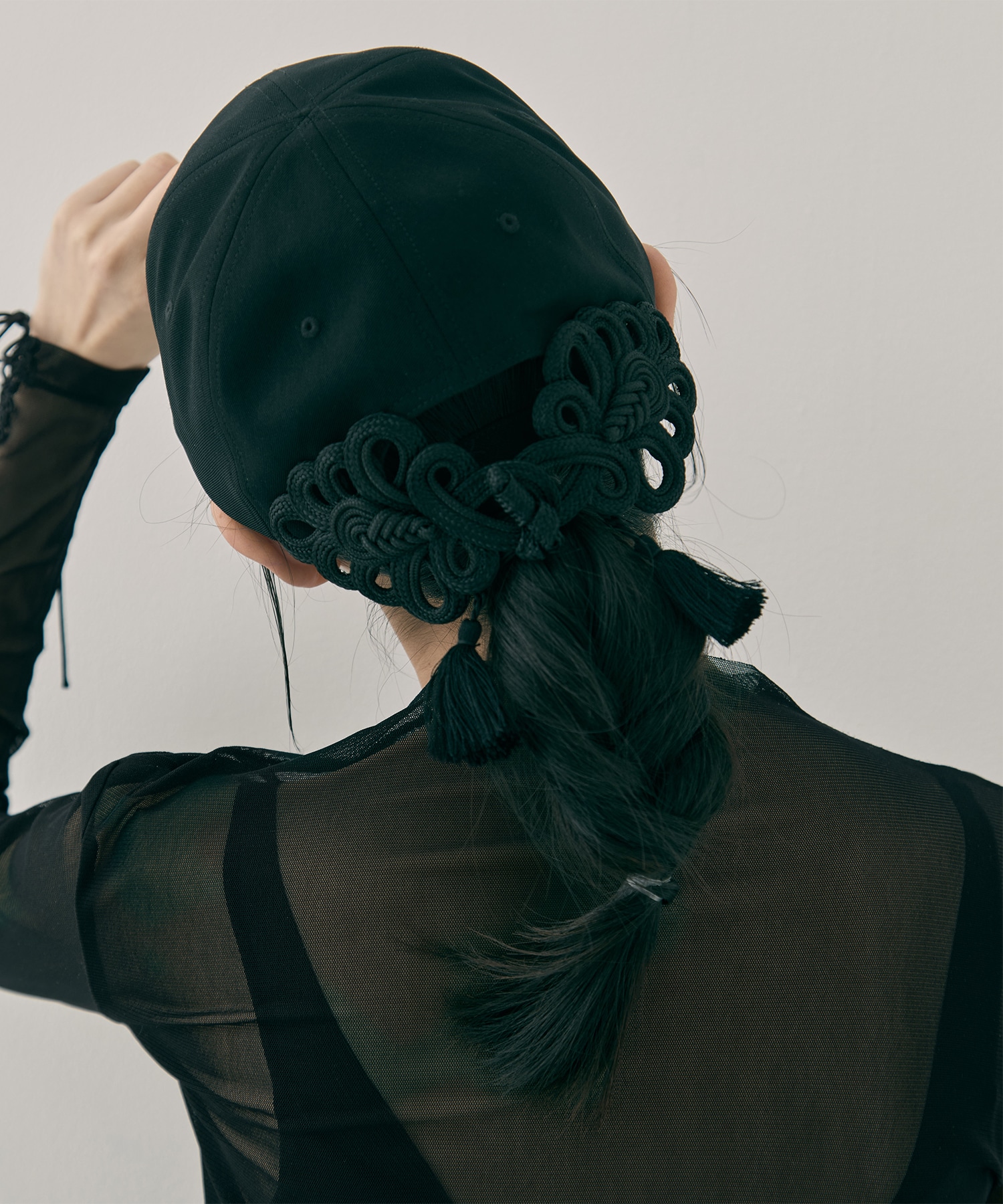 別注 China ribbon cap