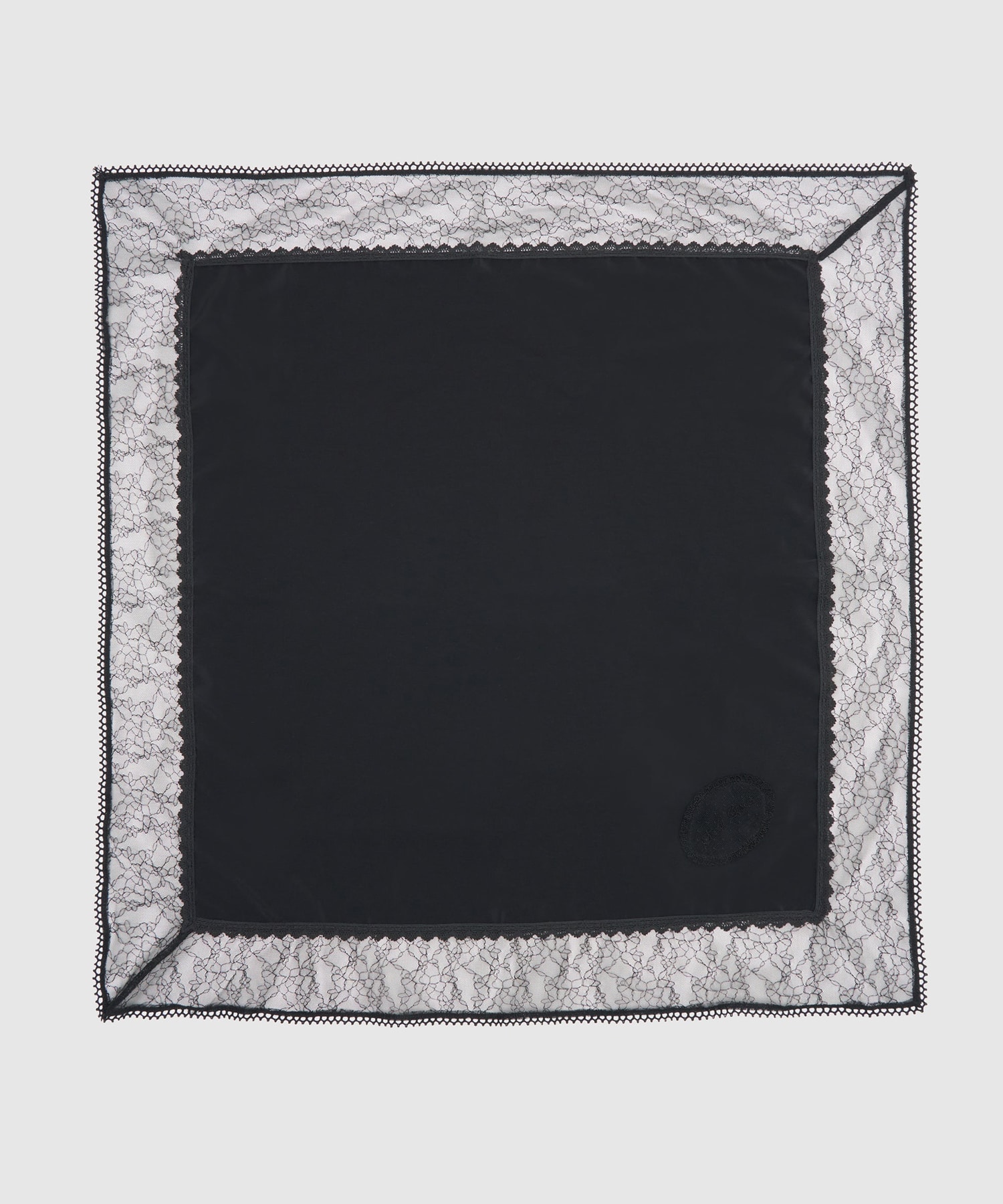 flower lace frame scarf