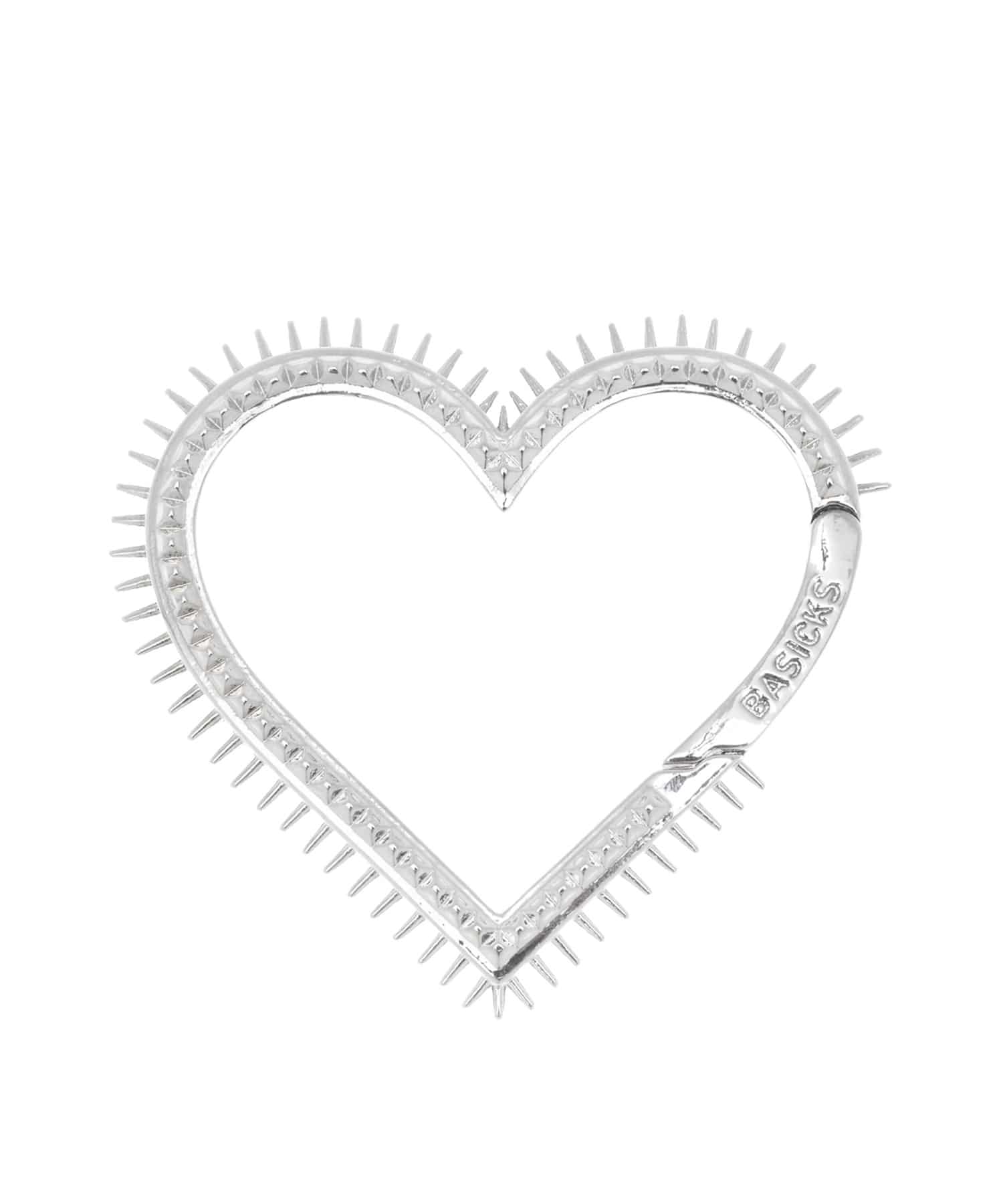 Spiky Heart Carabiner