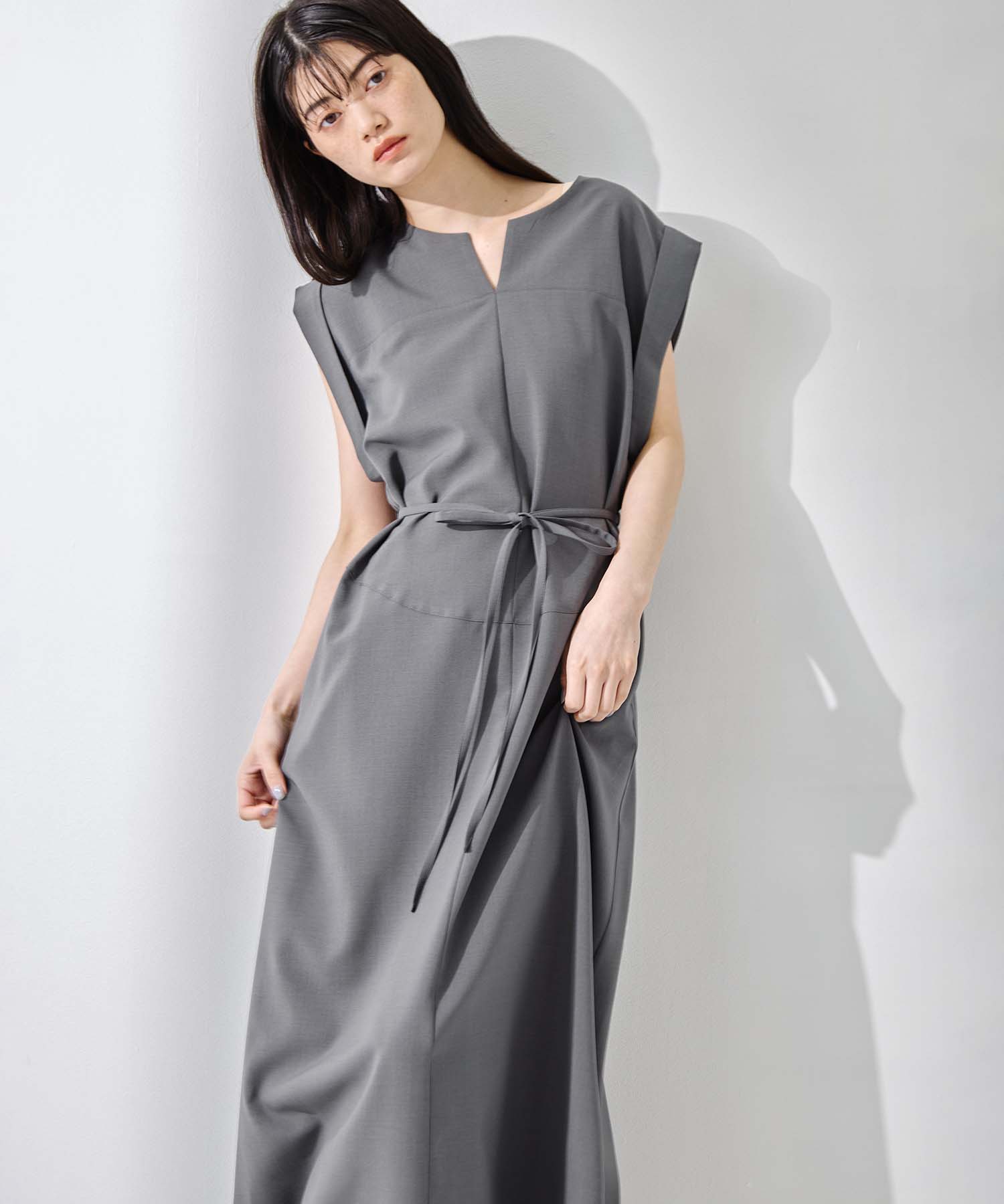 Back Tucked Dress