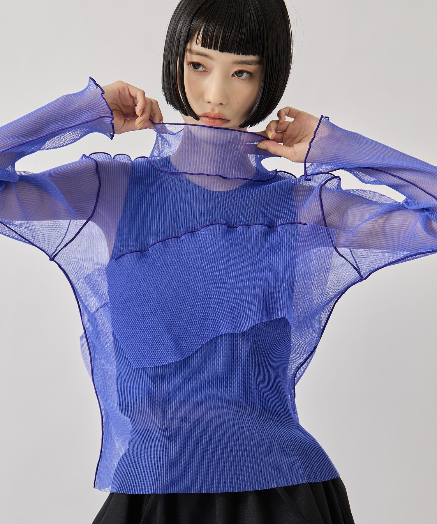 GHOST TODO TOP *LONGSLEEVE HIGHNECK +INNER