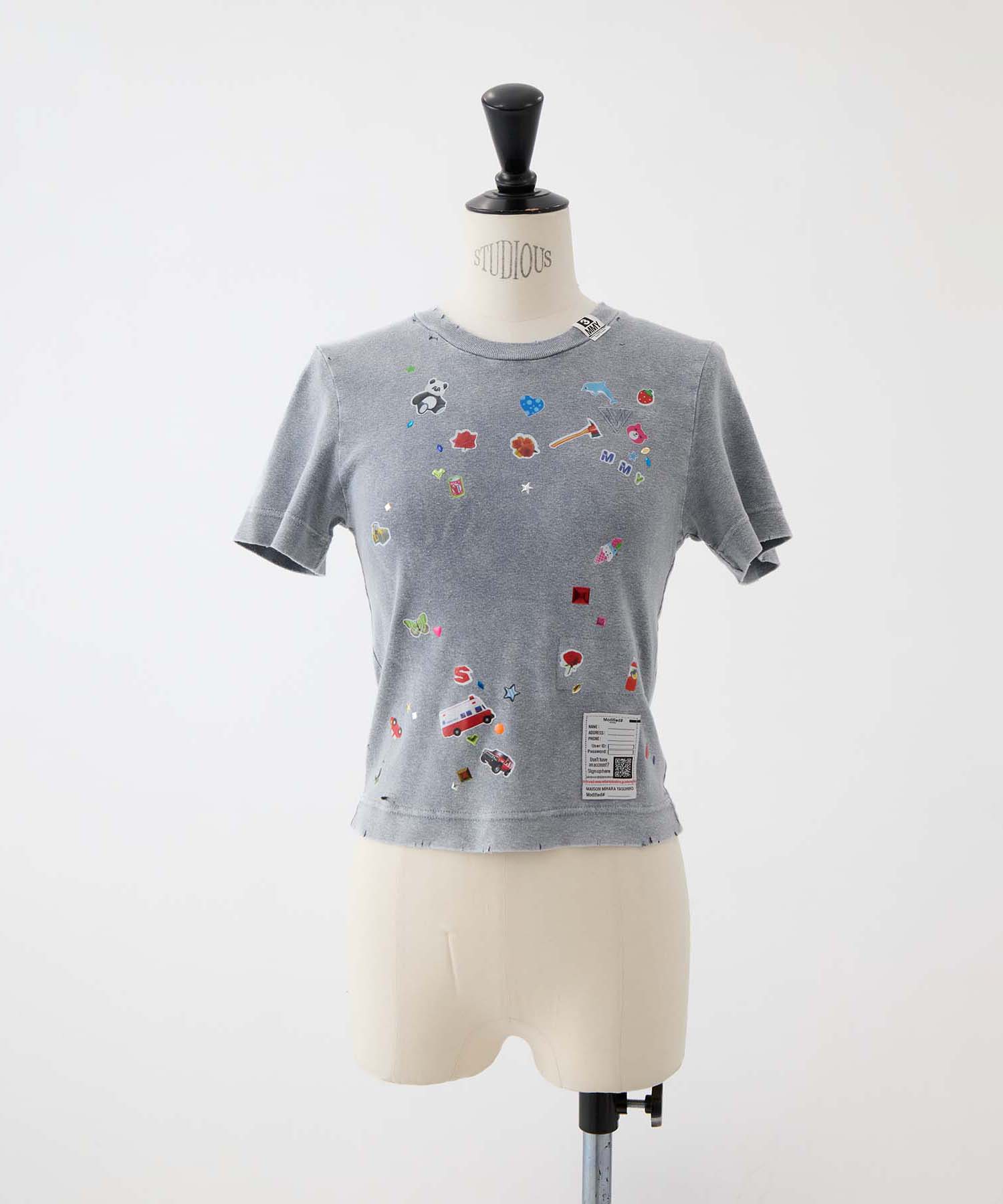 BLEACHED KIDS STICKER MINI TEE