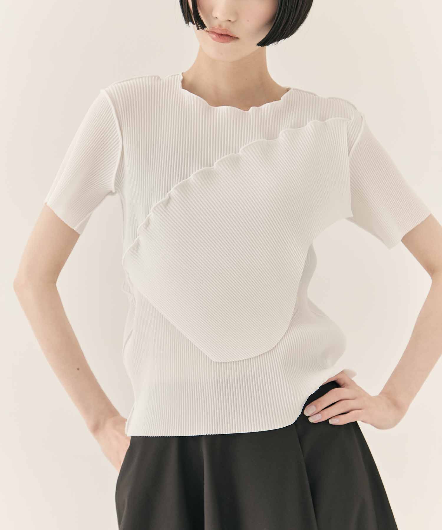 TODO WAVE TOP SHORT SLEEVE