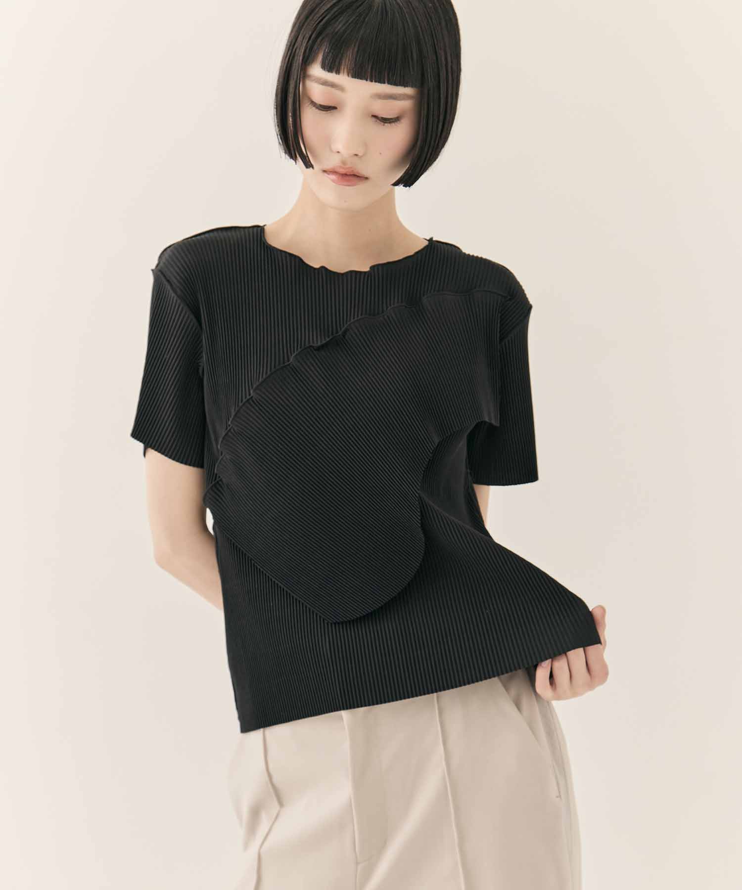 TODO WAVE TOP SHORT SLEEVE