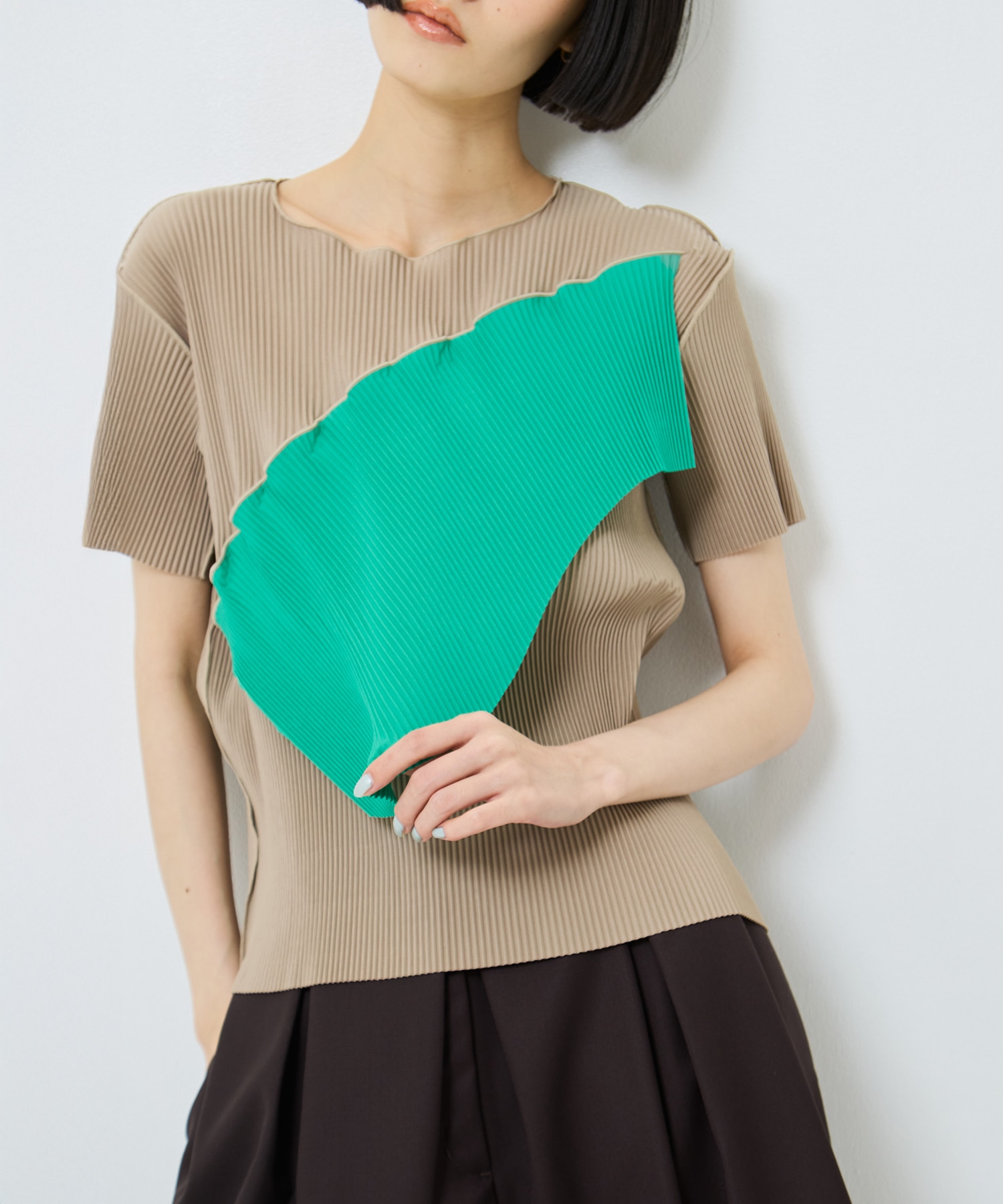 TODO WAVE TOP SHORT SLEEVE