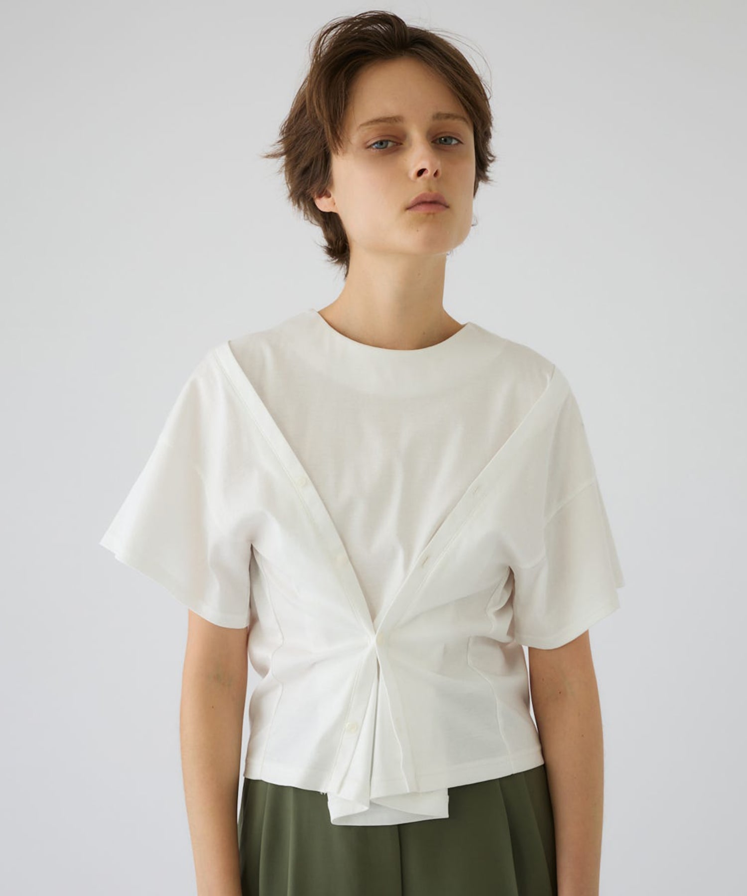 Refined 2way cut tops
