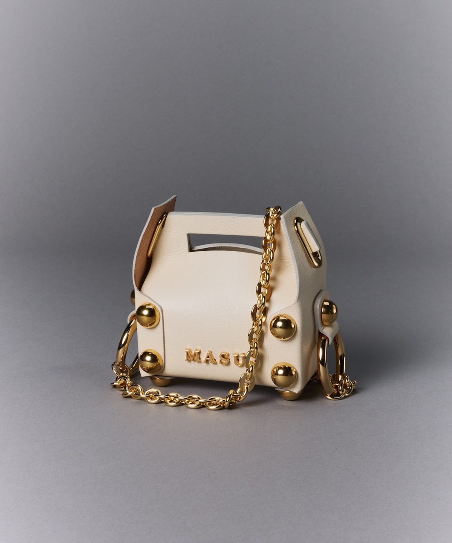 LEATHER CAKE BAG PETIT