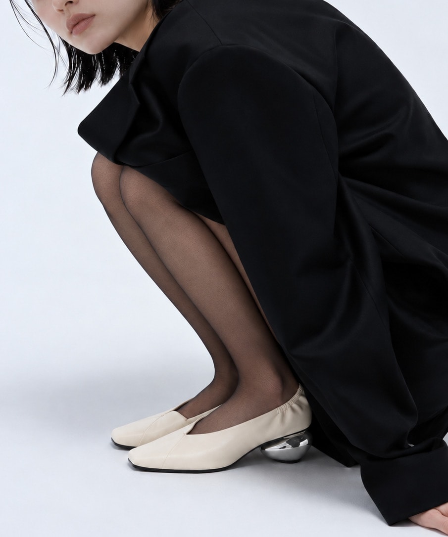 Metalic Heel Pumps