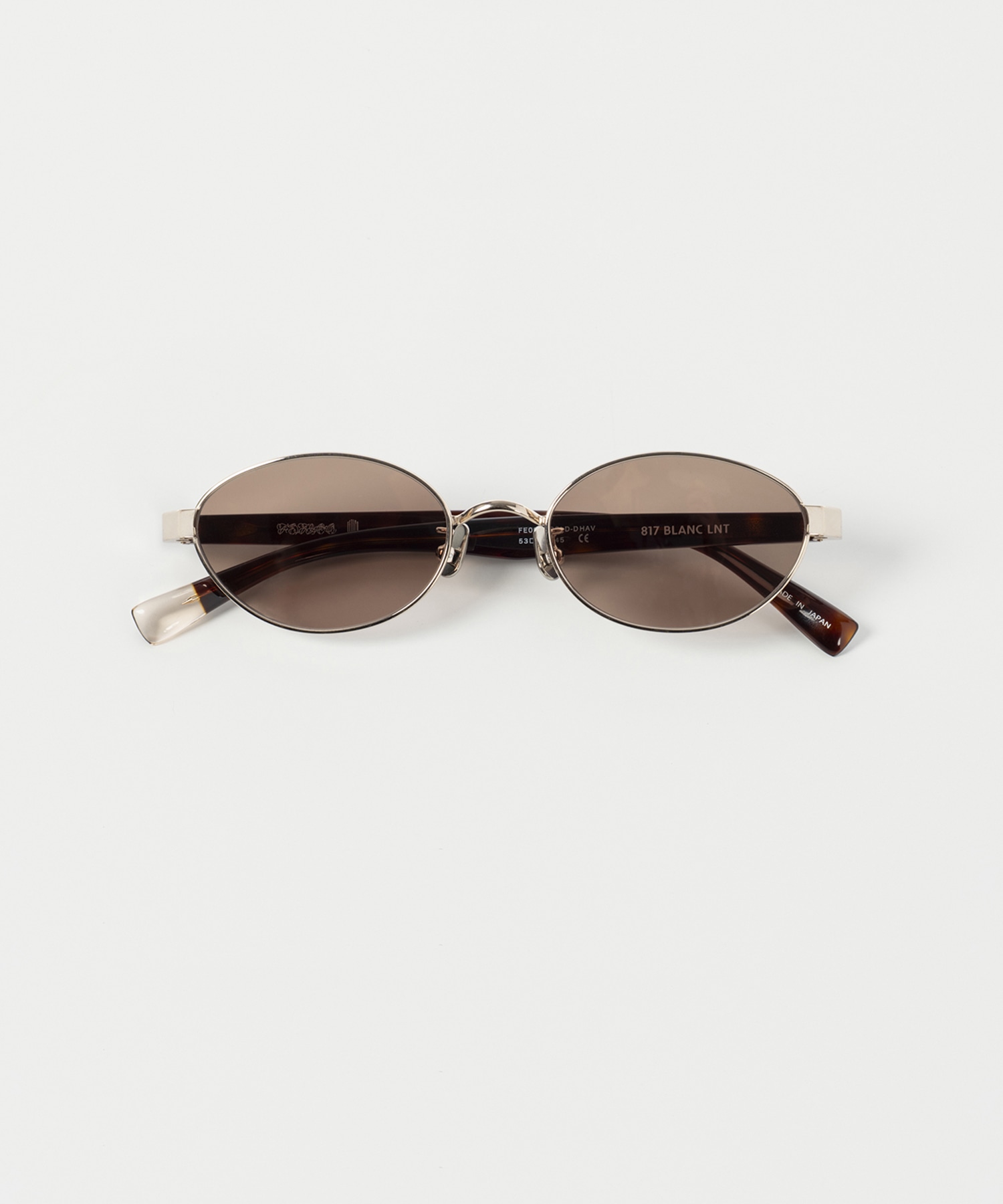× BLANC METAL OVAL SUNGLASSES