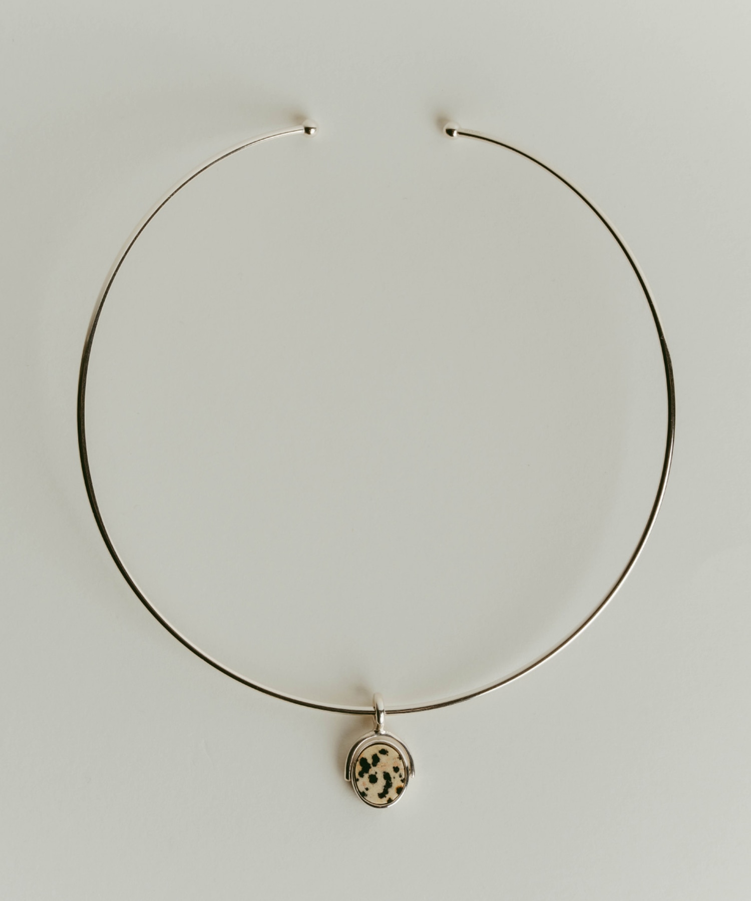 two sides necklace Dalmatian