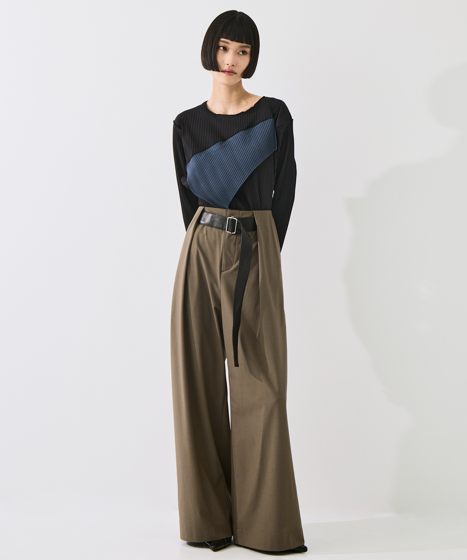 Belted Trousers