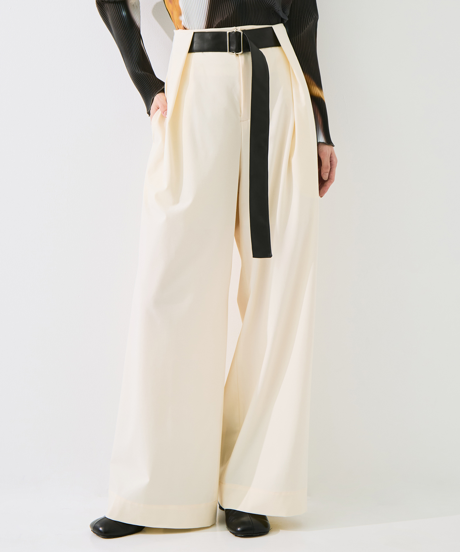 Belted Trousers