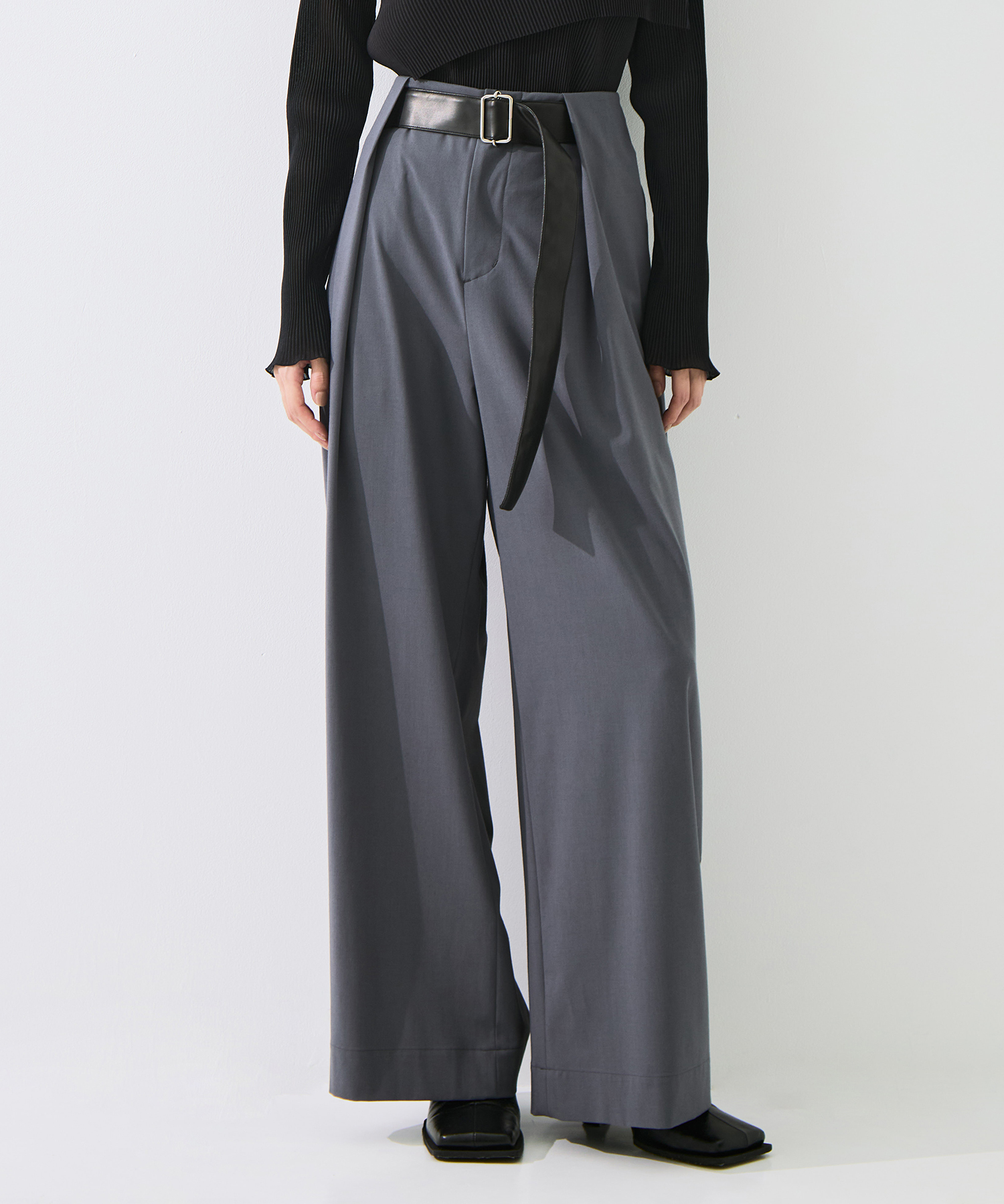 Belted Trousers