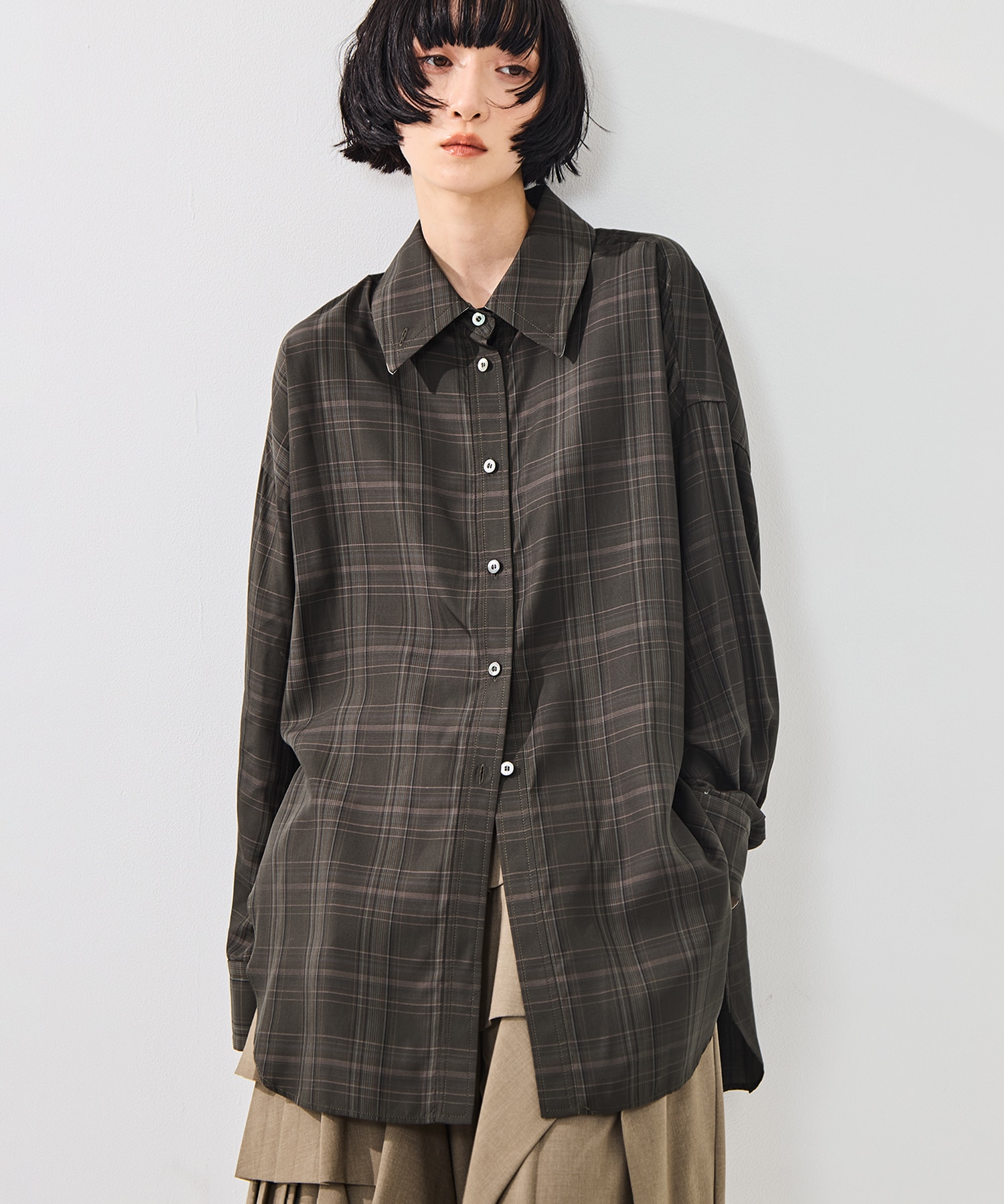 Check Over Shirt