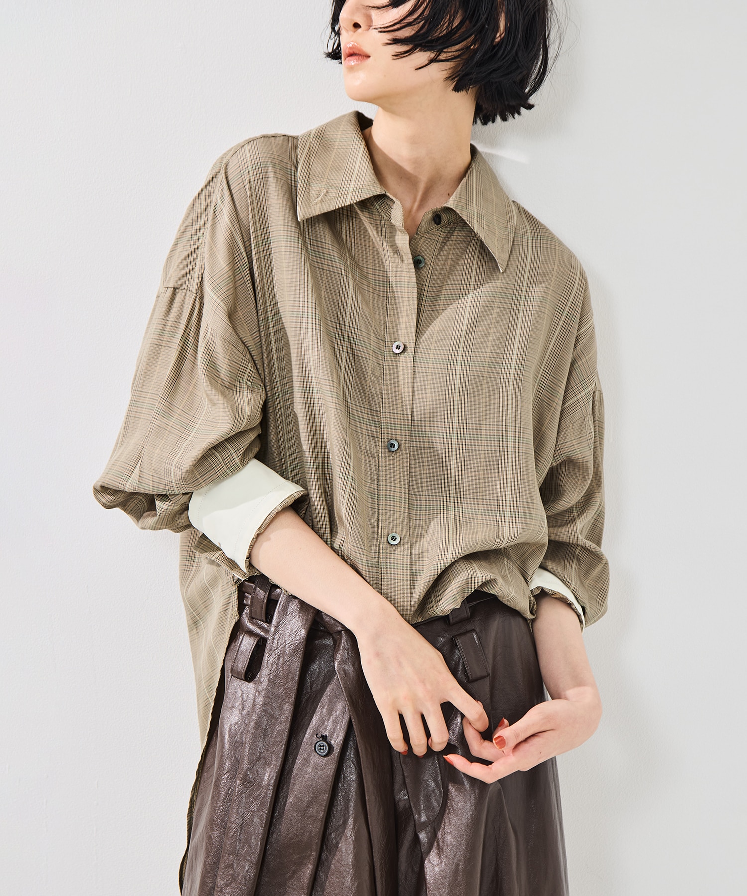 Check Over Shirt