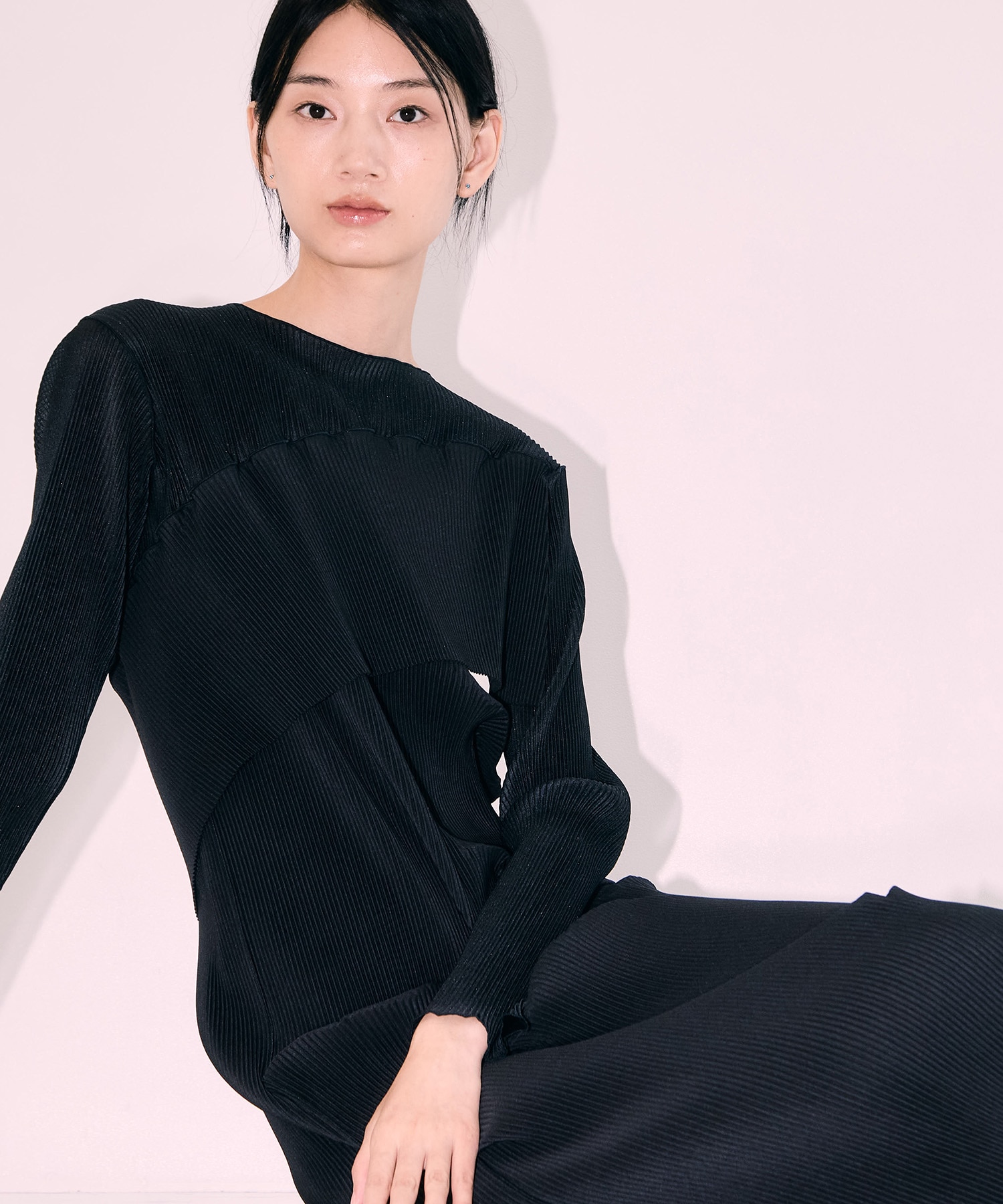 別注 SHEER DOCKING DRESS