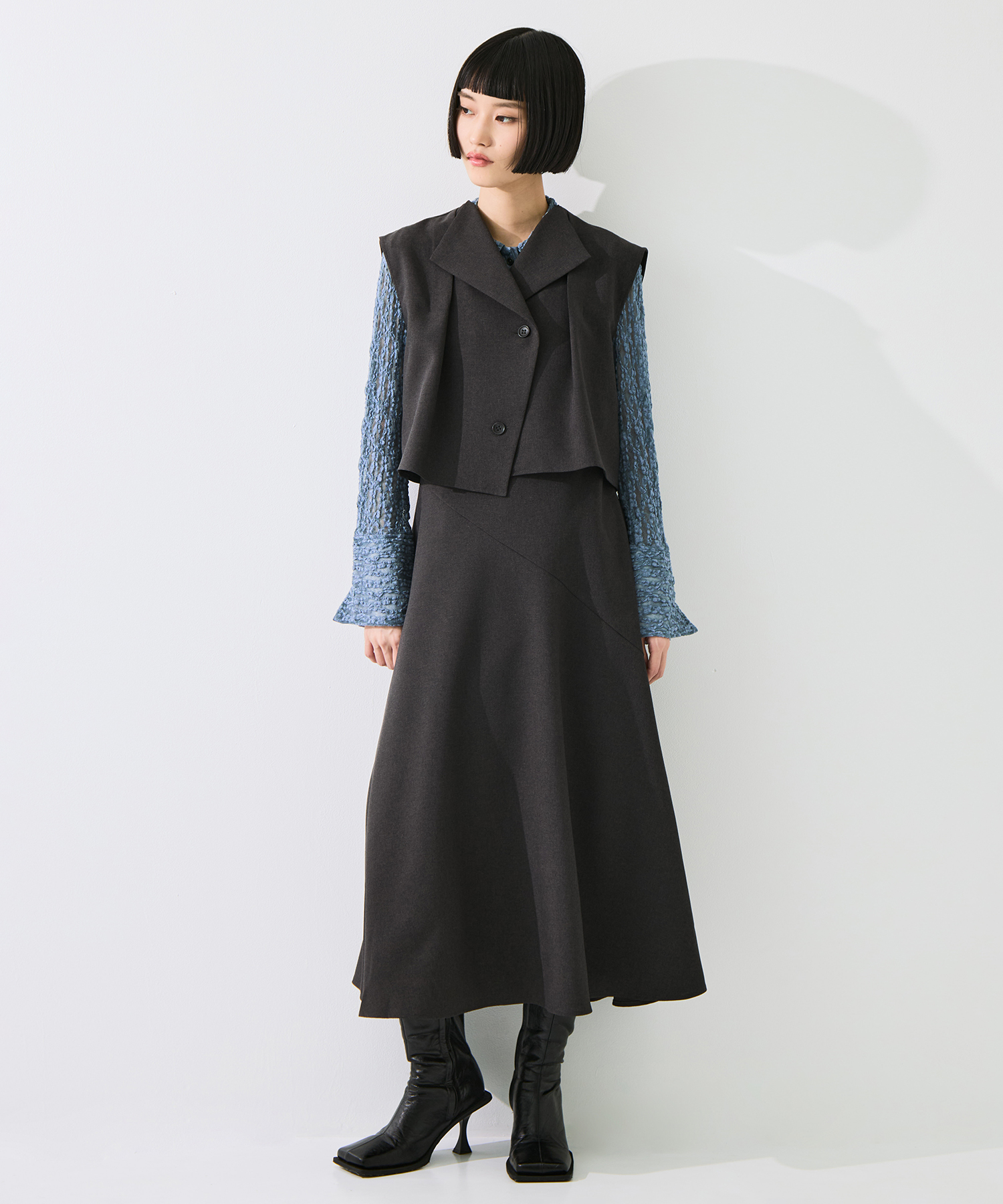 Layered Panel Dress