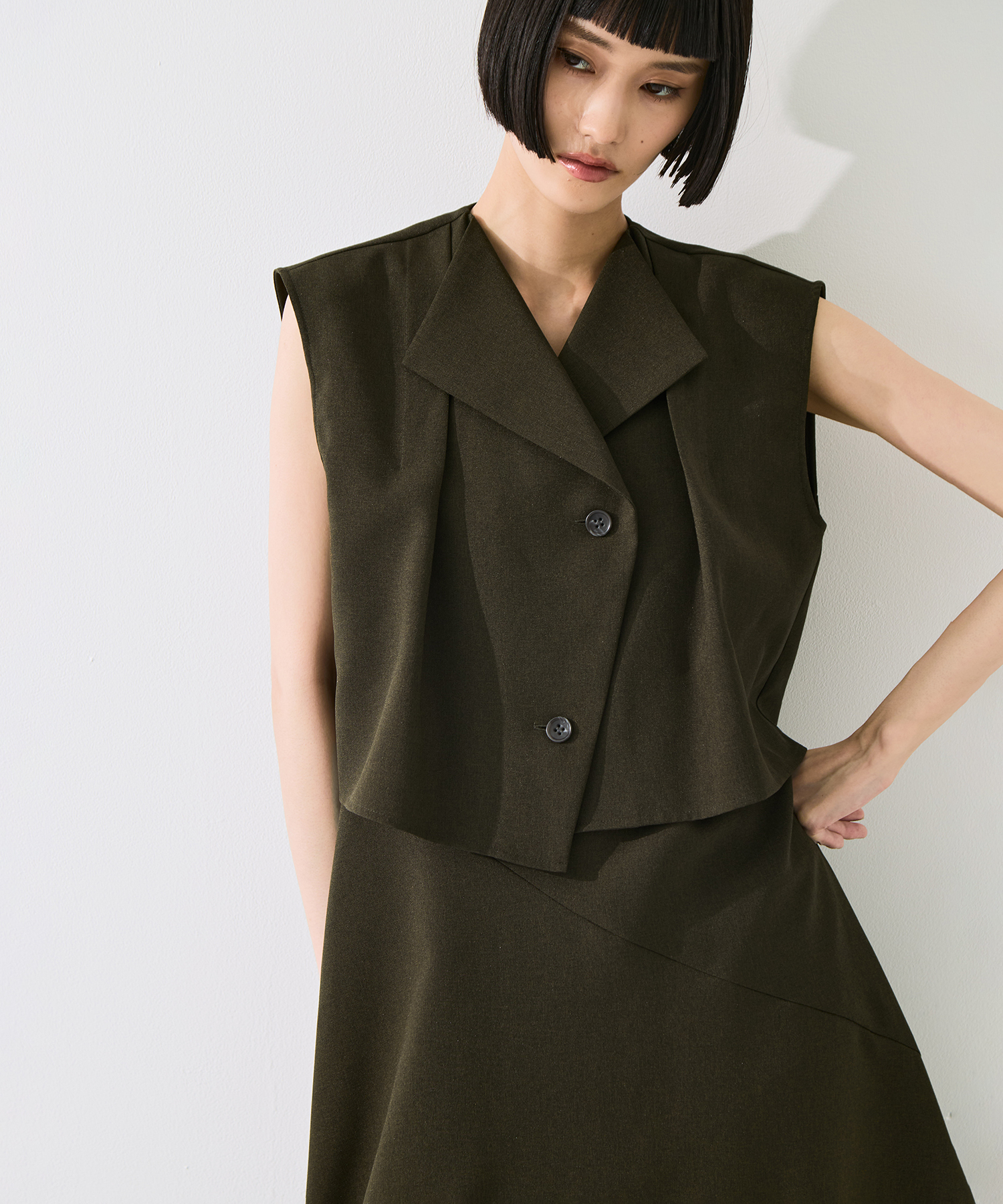 Layered Panel Dress