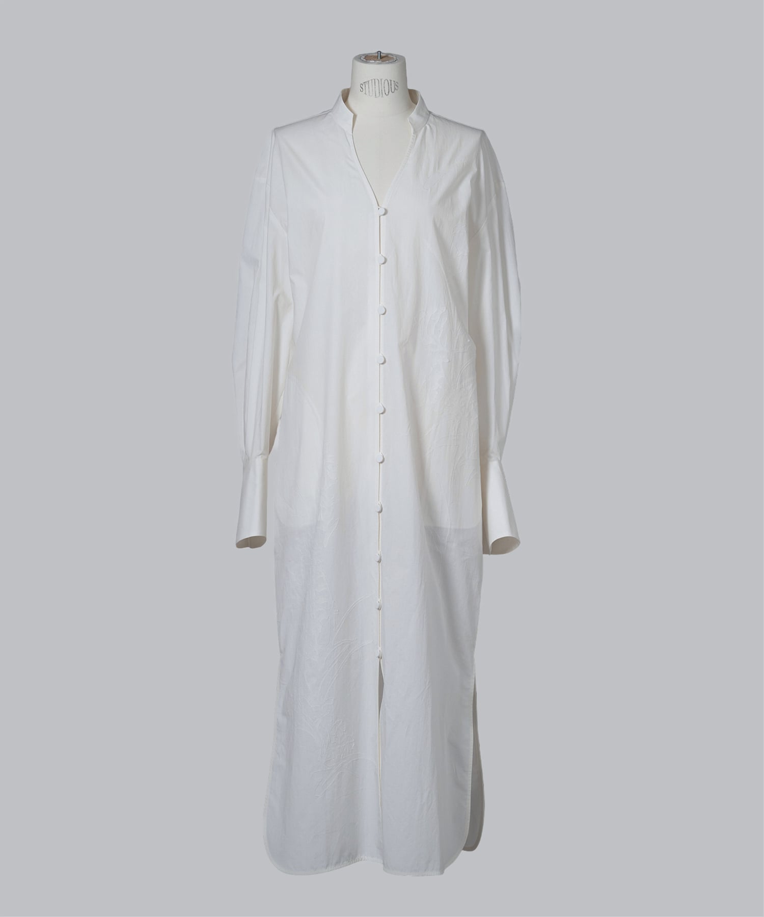 Washi Print Shirt Dress