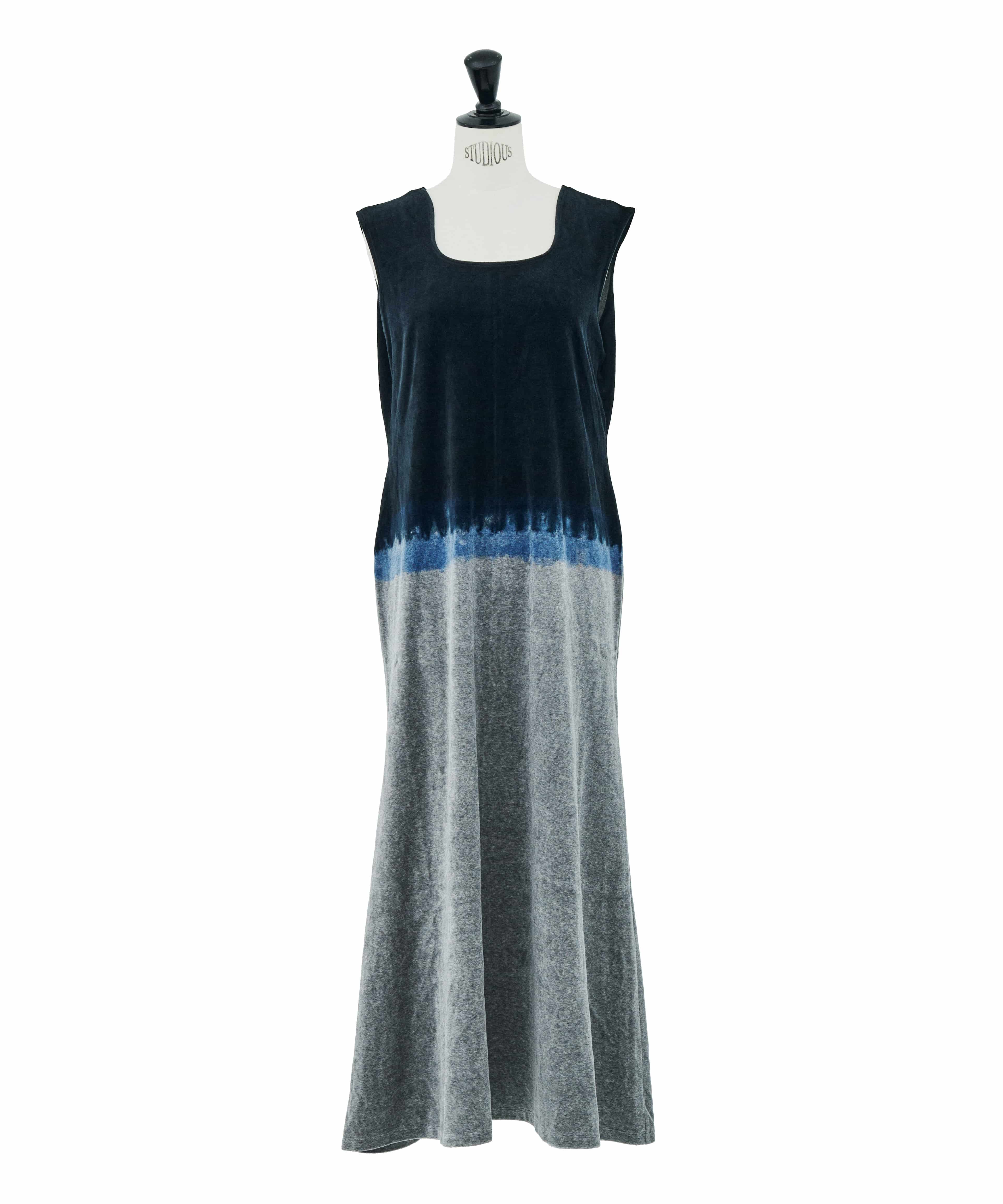 Gradation Shibori Dyed Dress