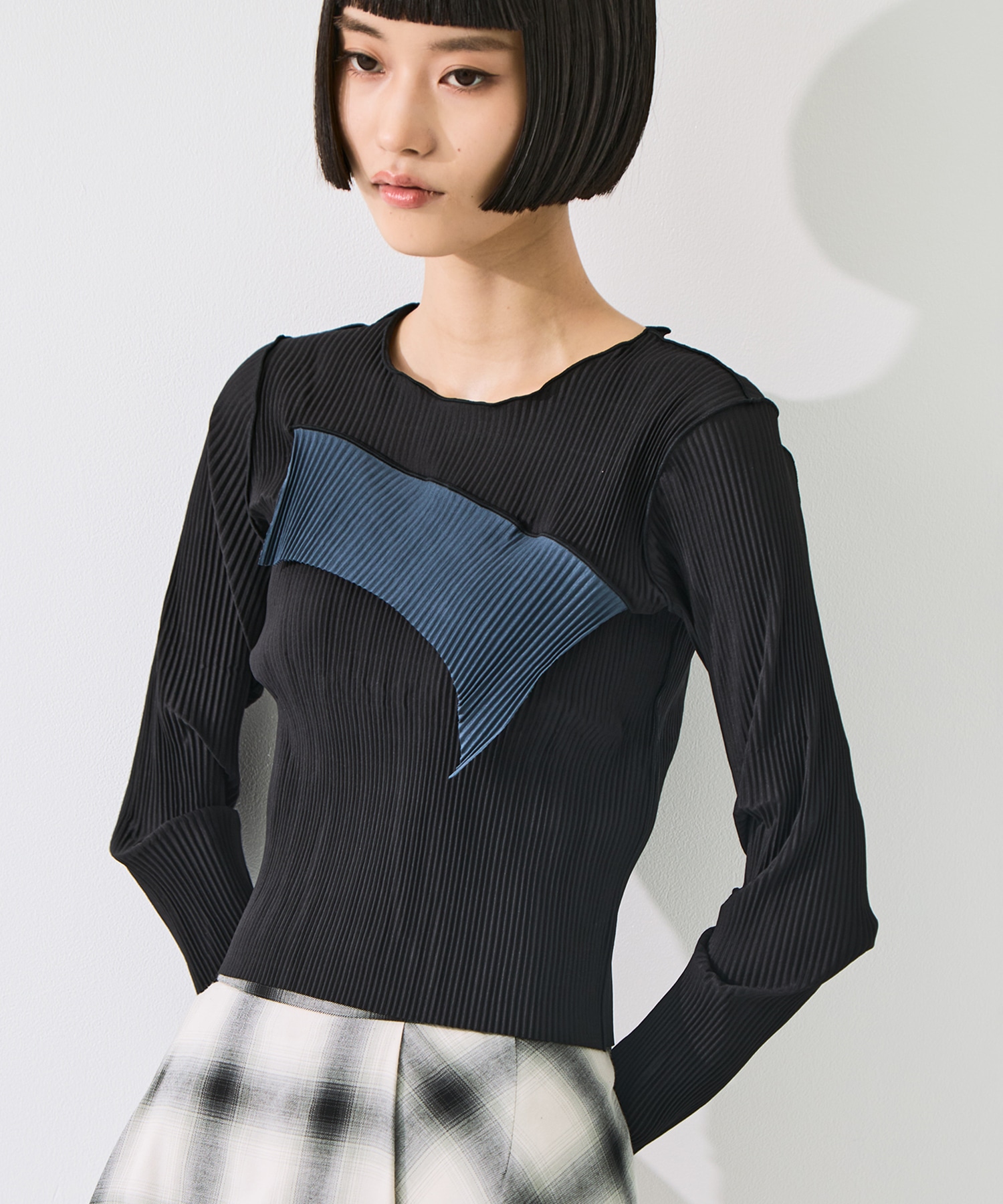 todo TINY WAVE TOP *LONG SLEEVE