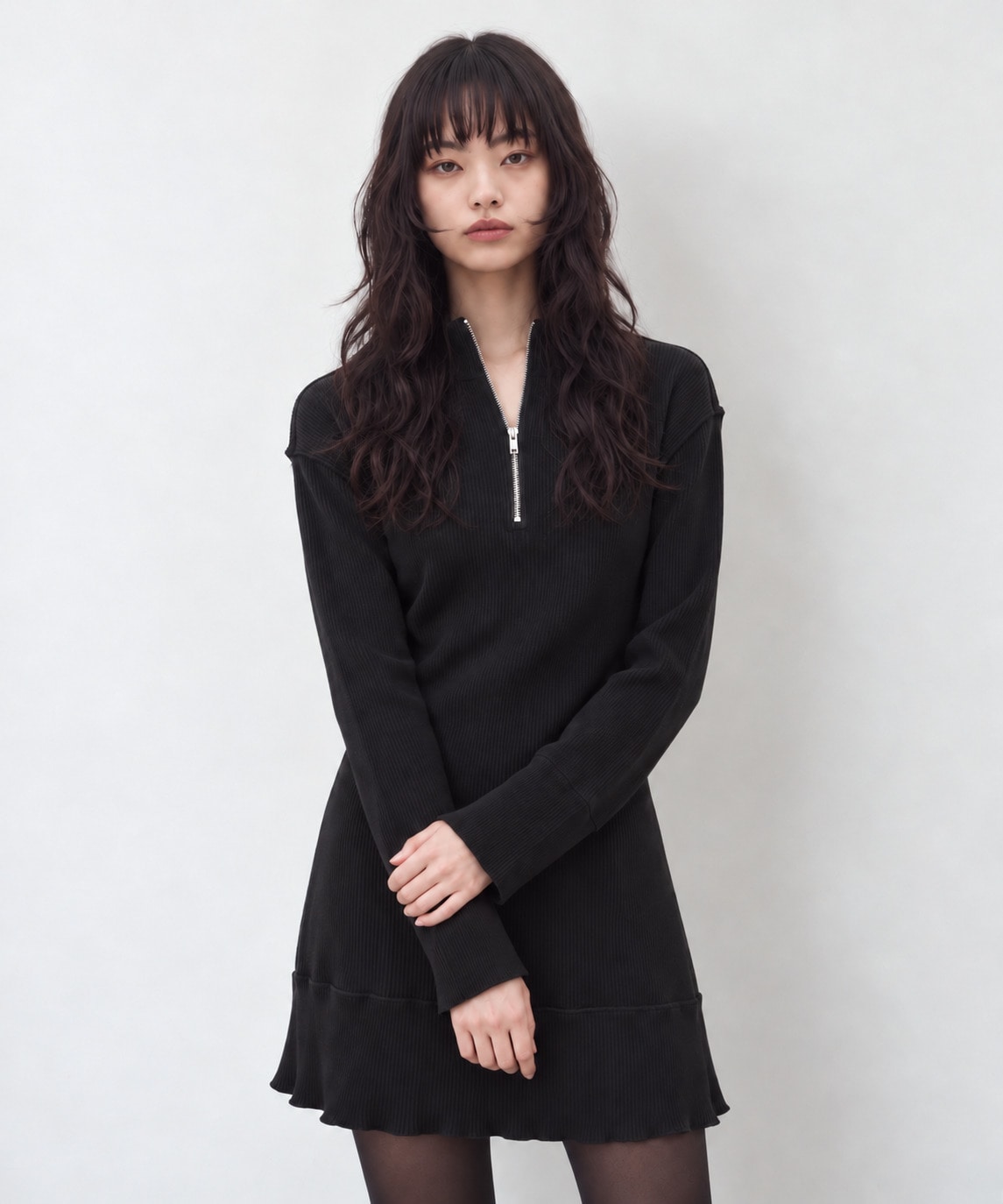 別注 CRISP ZIP MINI ONE PIECE