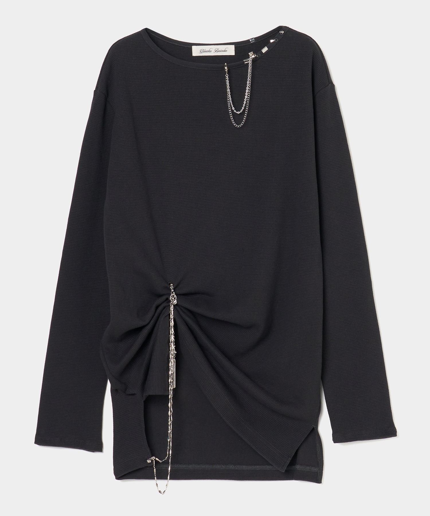 body piercing long sleeve　pullover