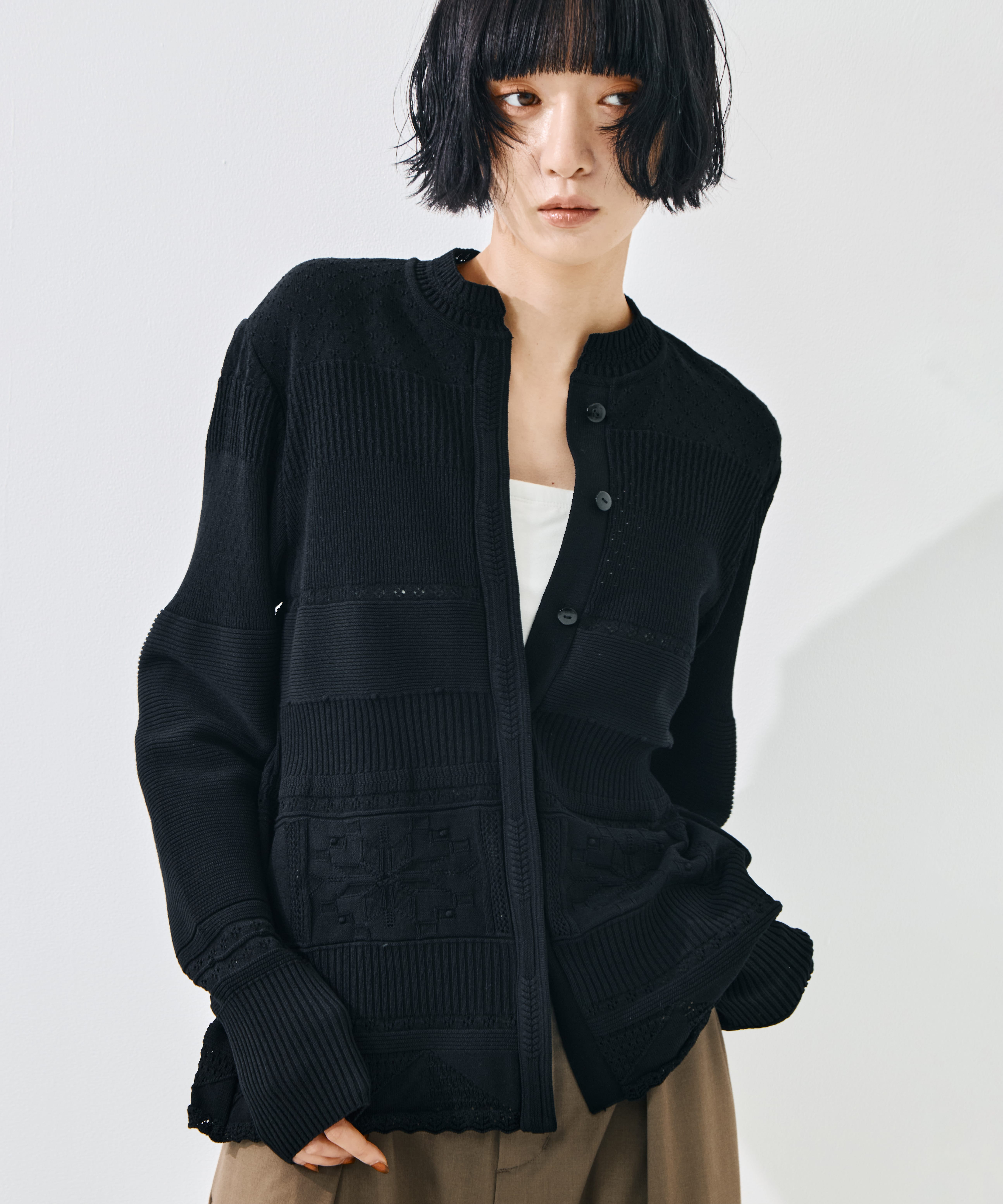 Knit Lace Cardigan