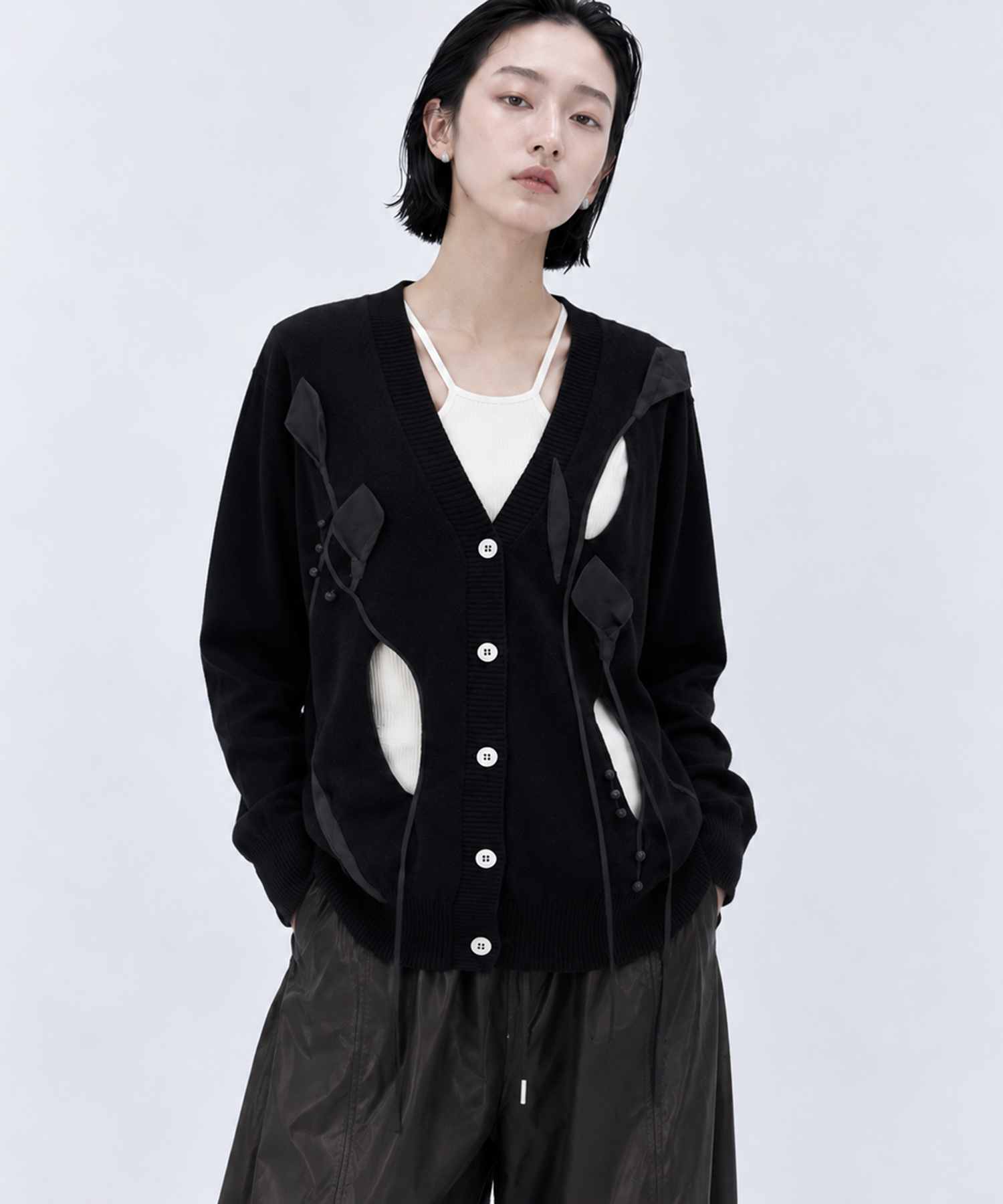 EX FLOWER KNIT CARDIGAN
