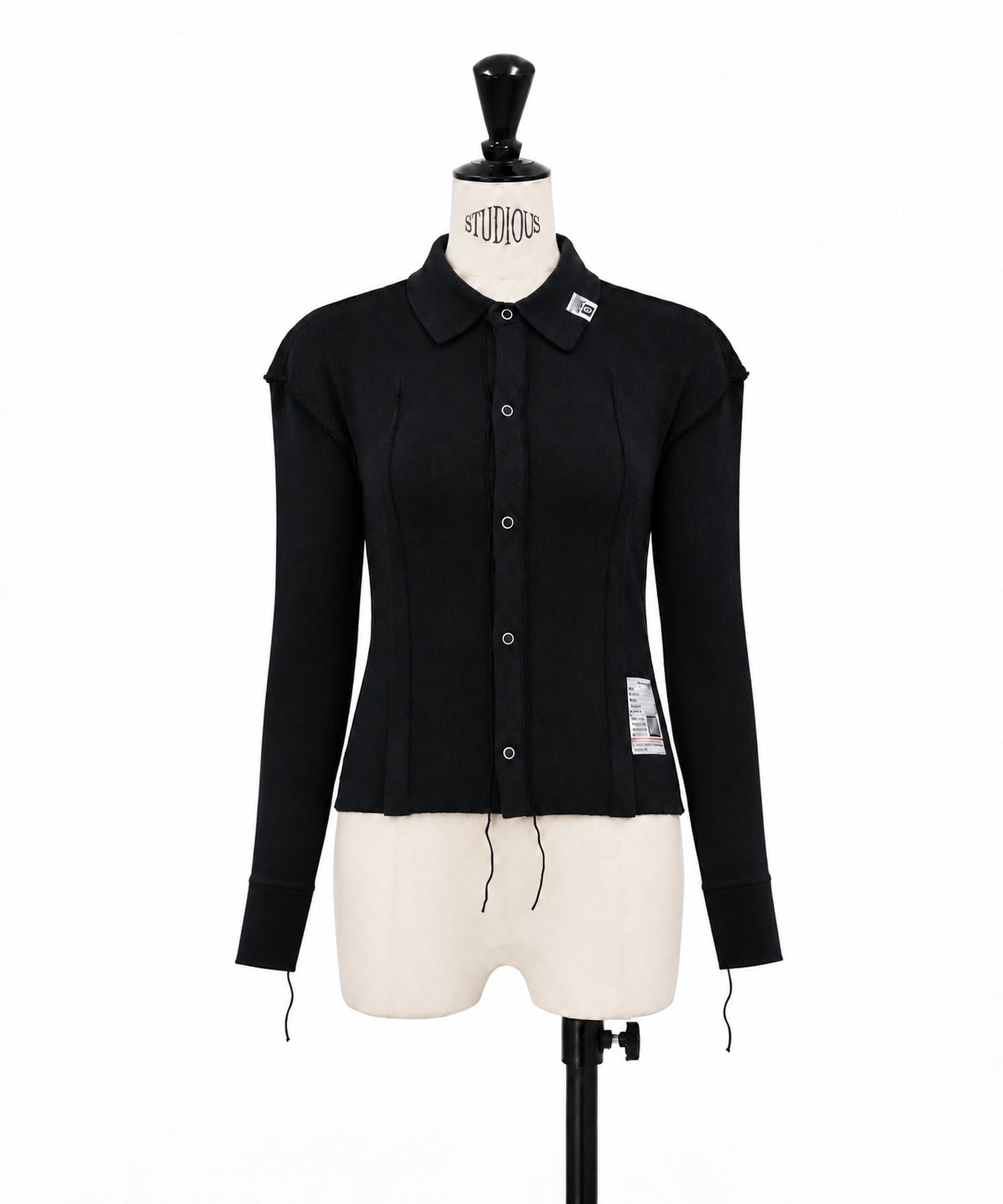 Inside-Out Knit Cardigan