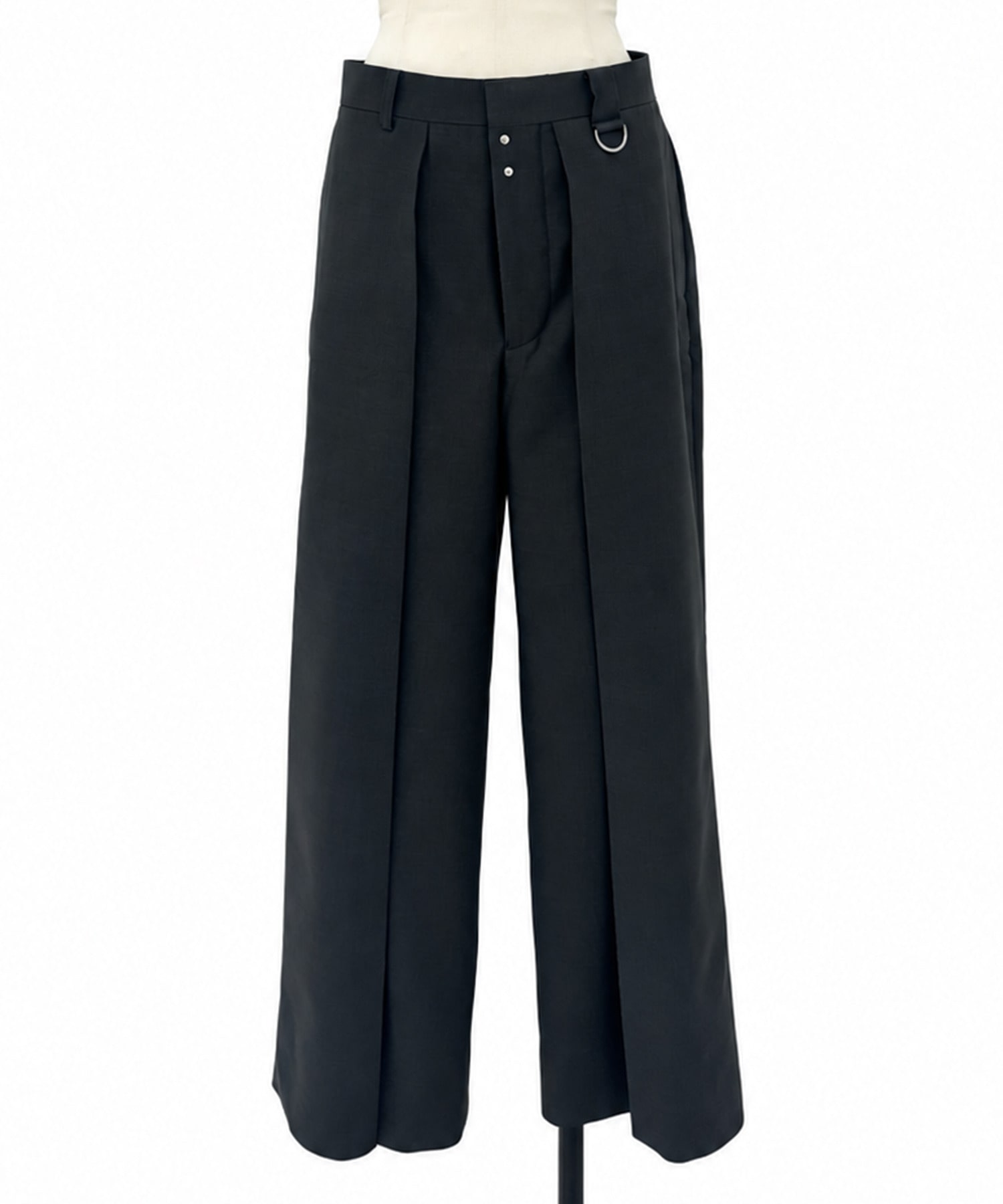 別注TUCKED WIDE TROUSERS