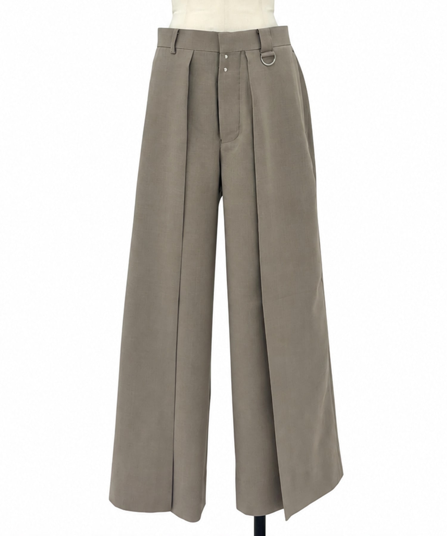 別注TUCKED WIDE TROUSERS