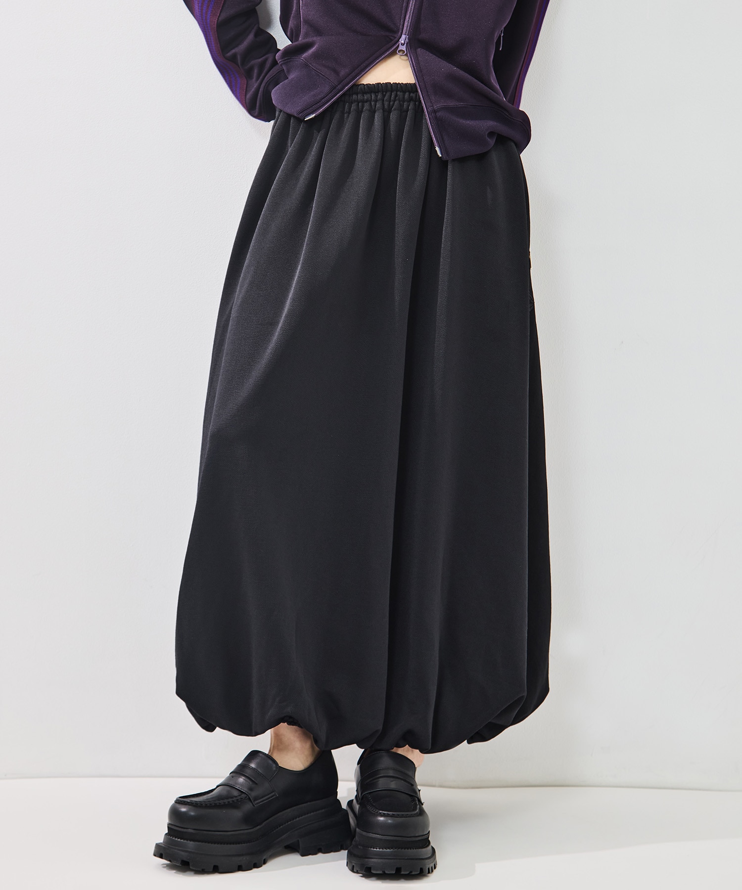 Ballon Track Skirt -Bright jersey