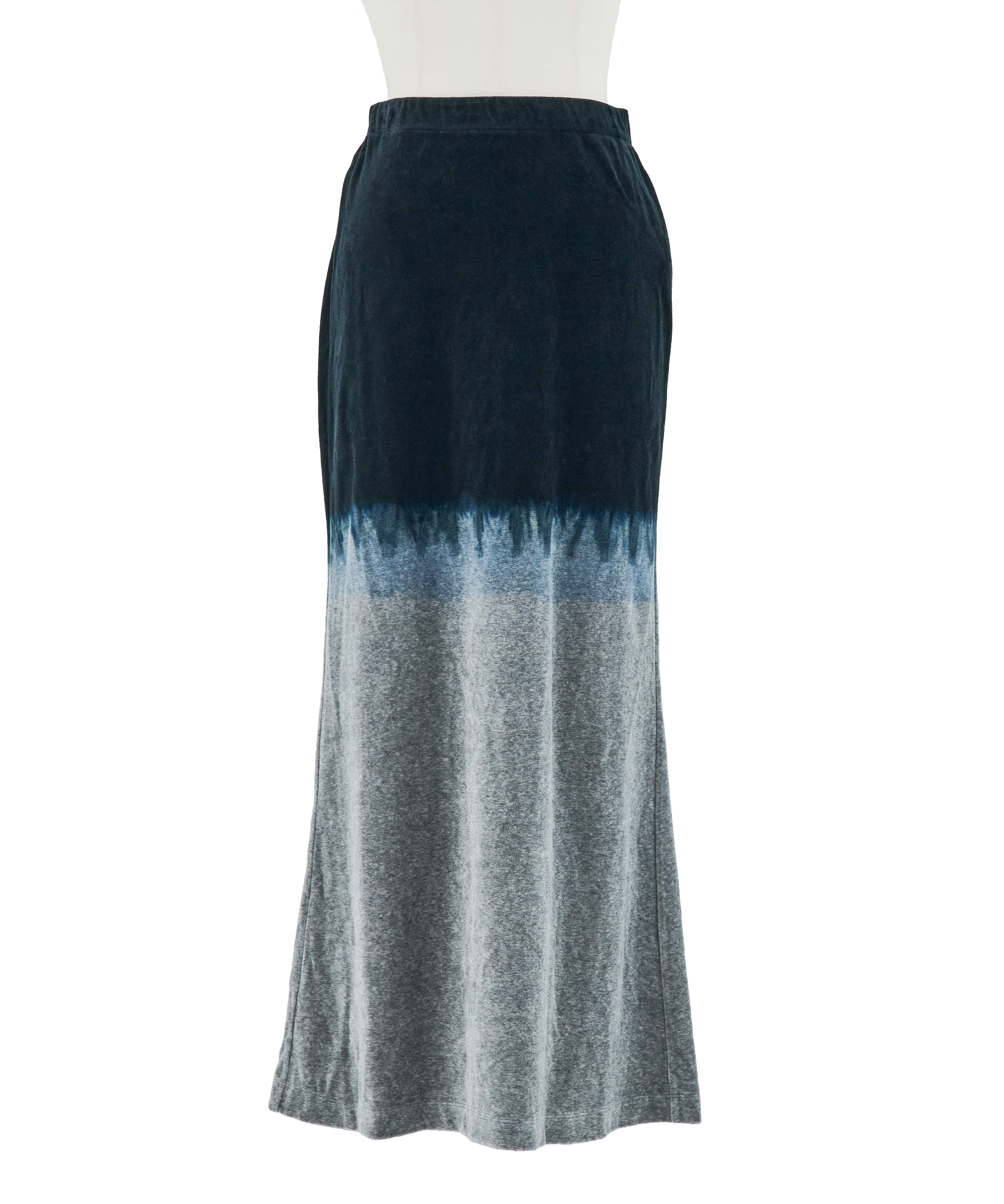Gradation Shibori Dyed Skirt
