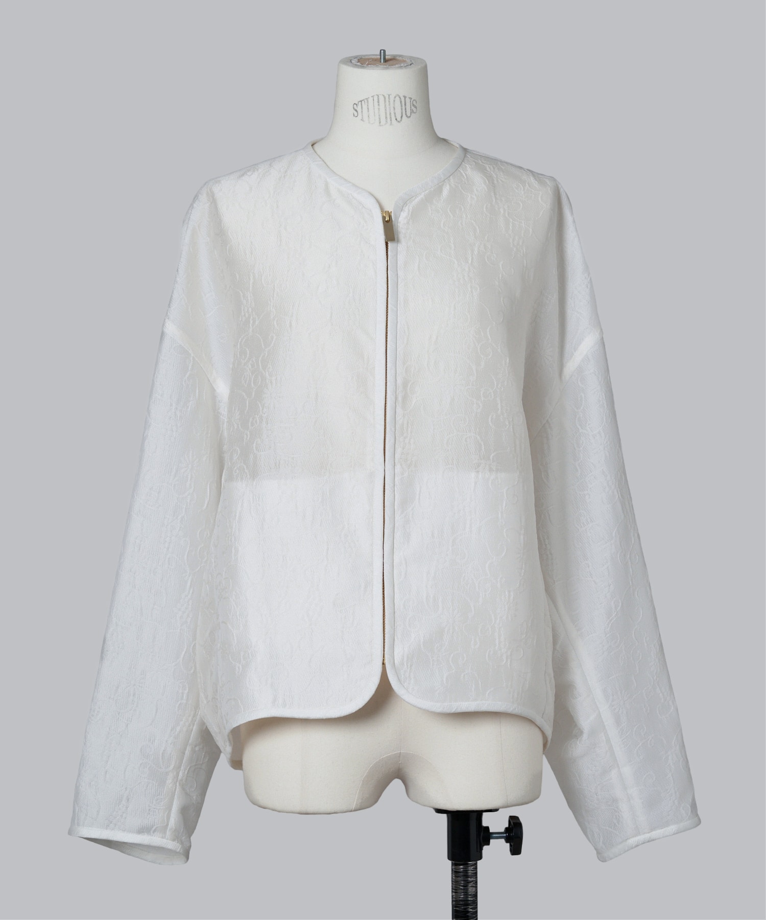 Arabesque Jacquard Short Jacket