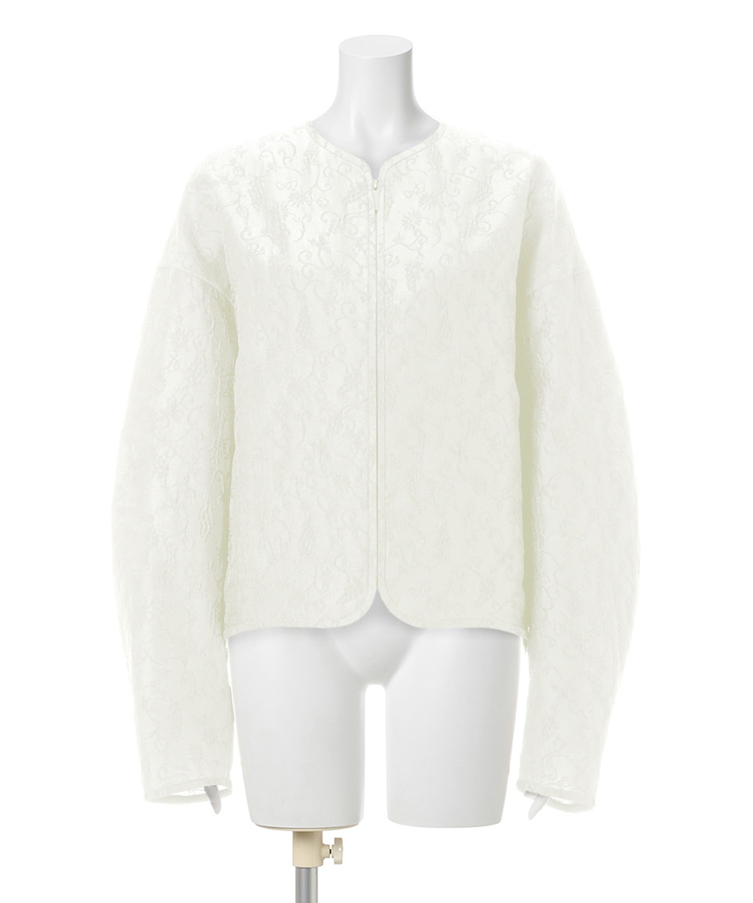 Arabesque Jacquard Short Jacket