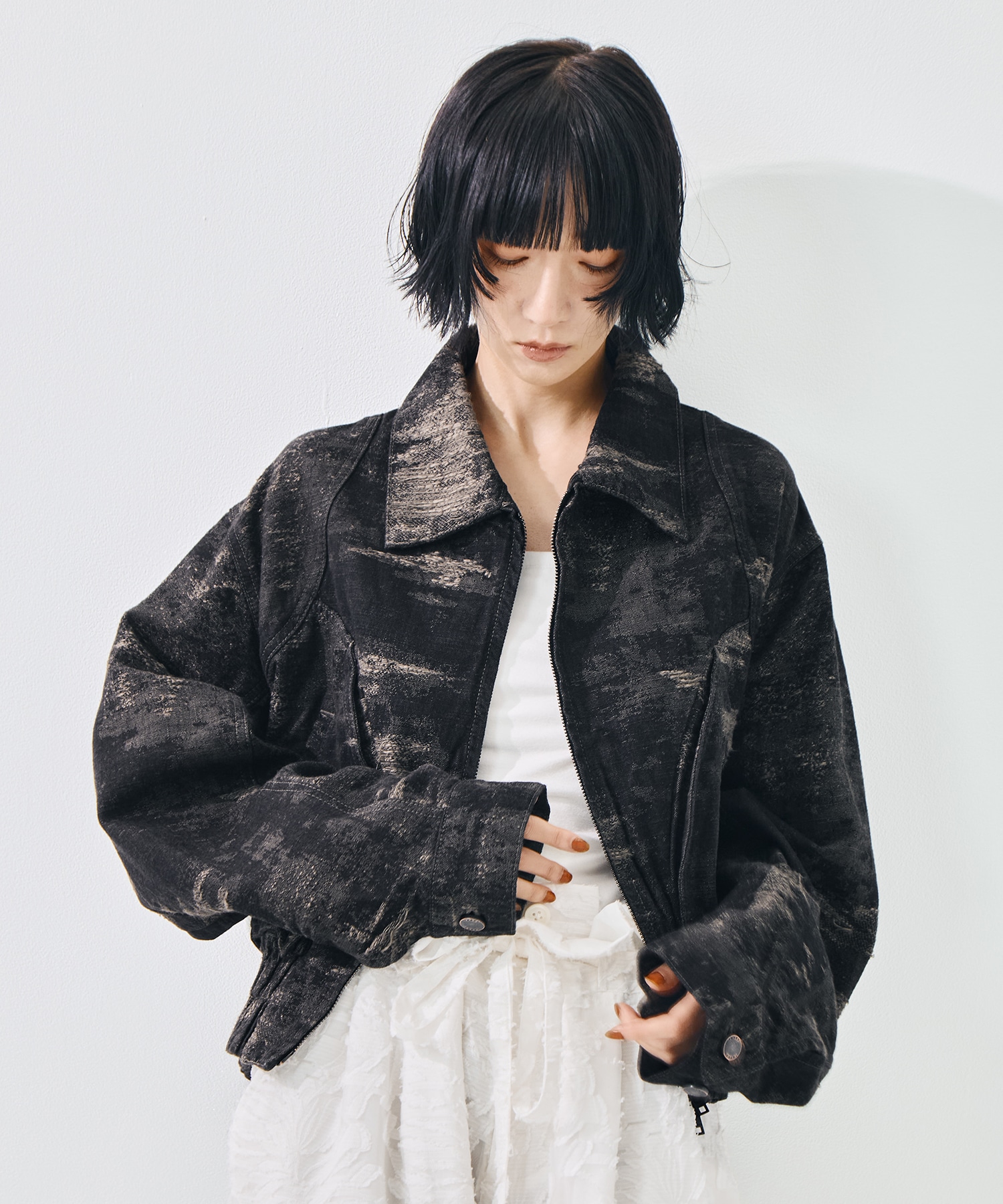 DENIM BLOUSON