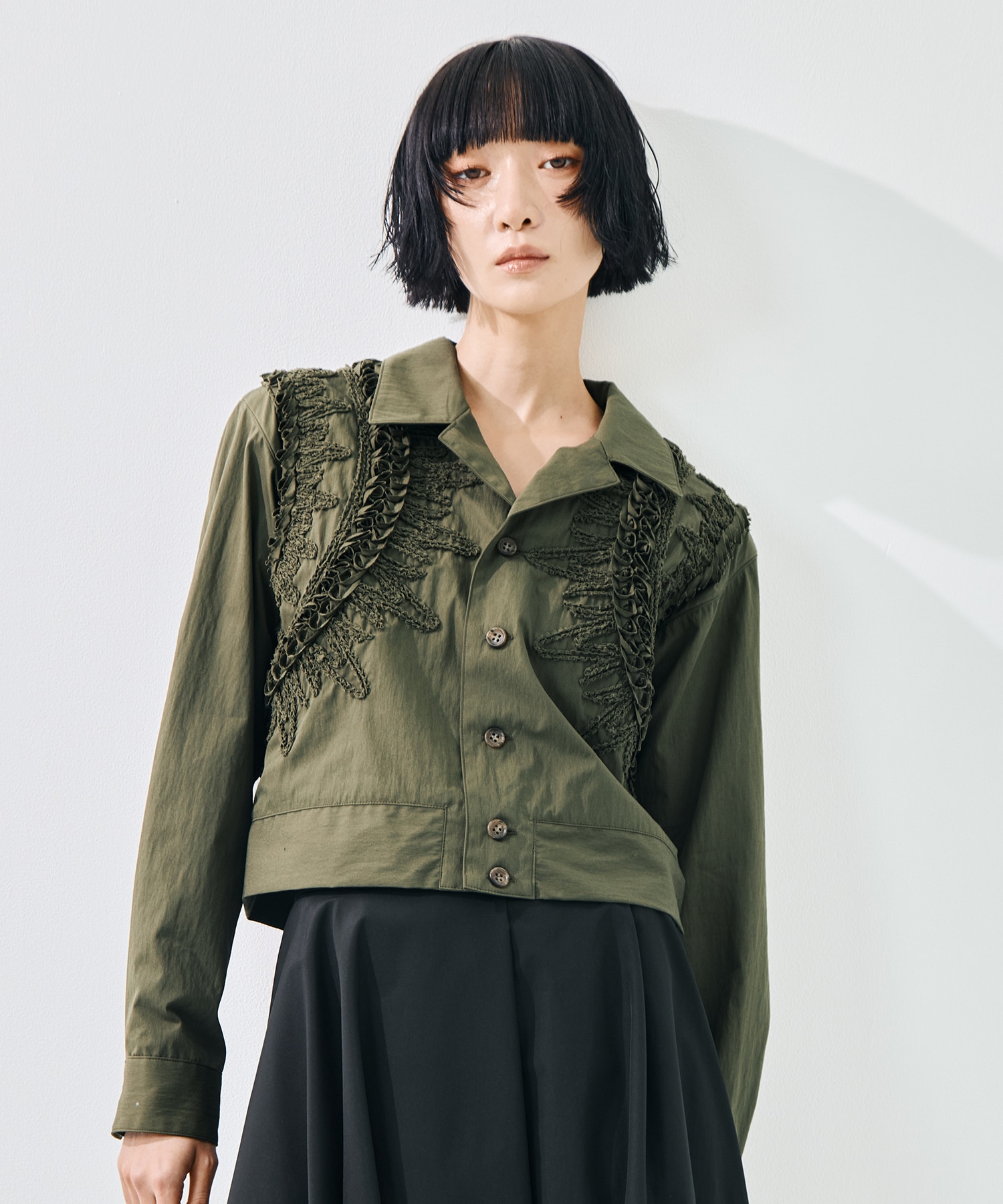 MILITARY SHIRT BLOUSON