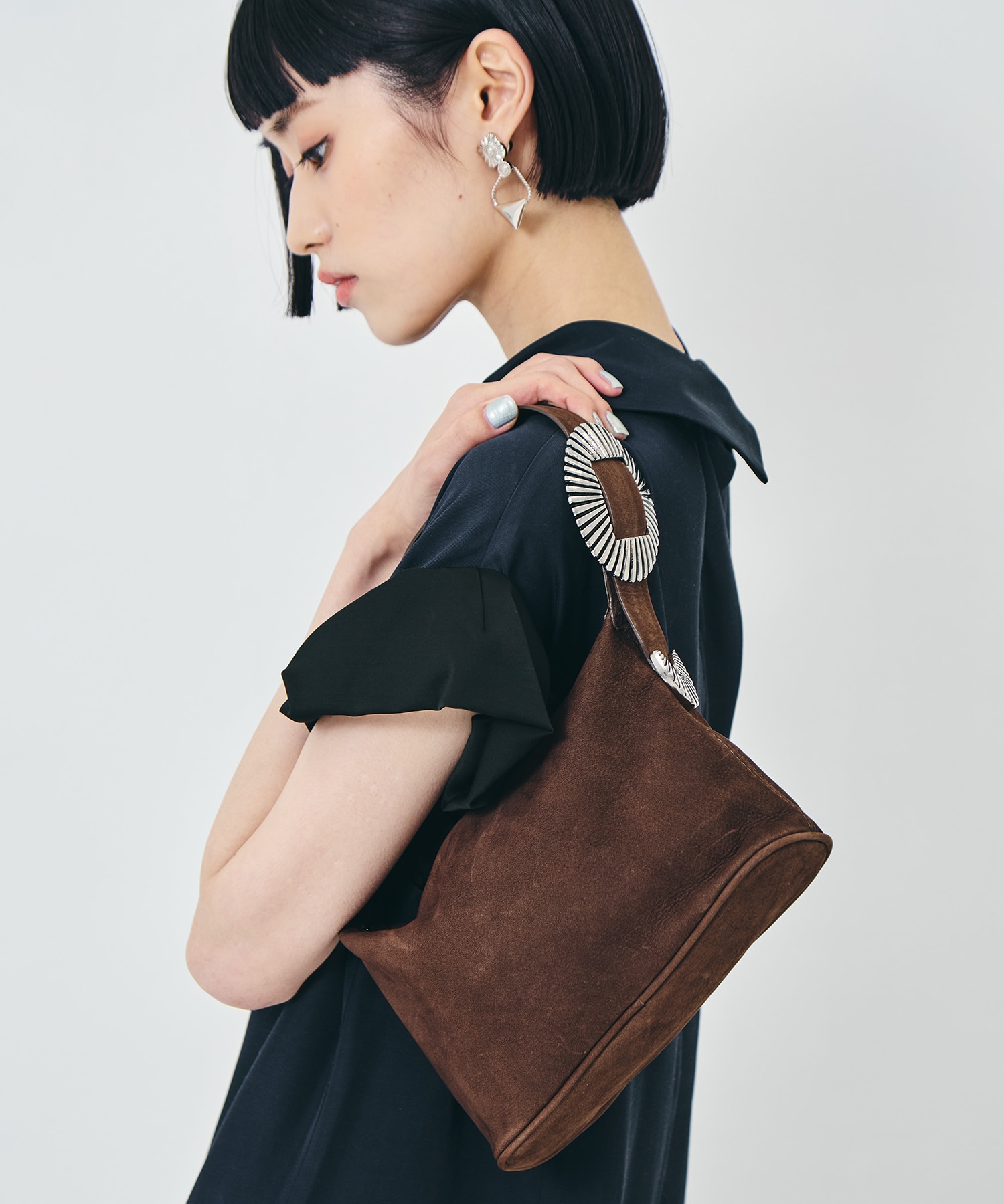 Leather mini bag