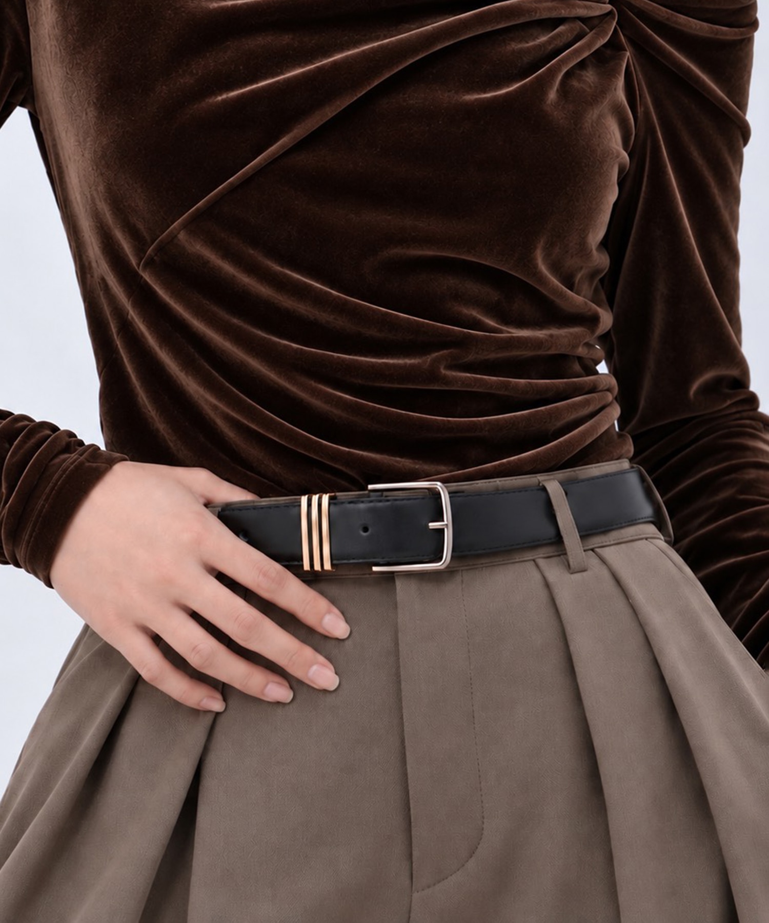 Ring Leather Belt