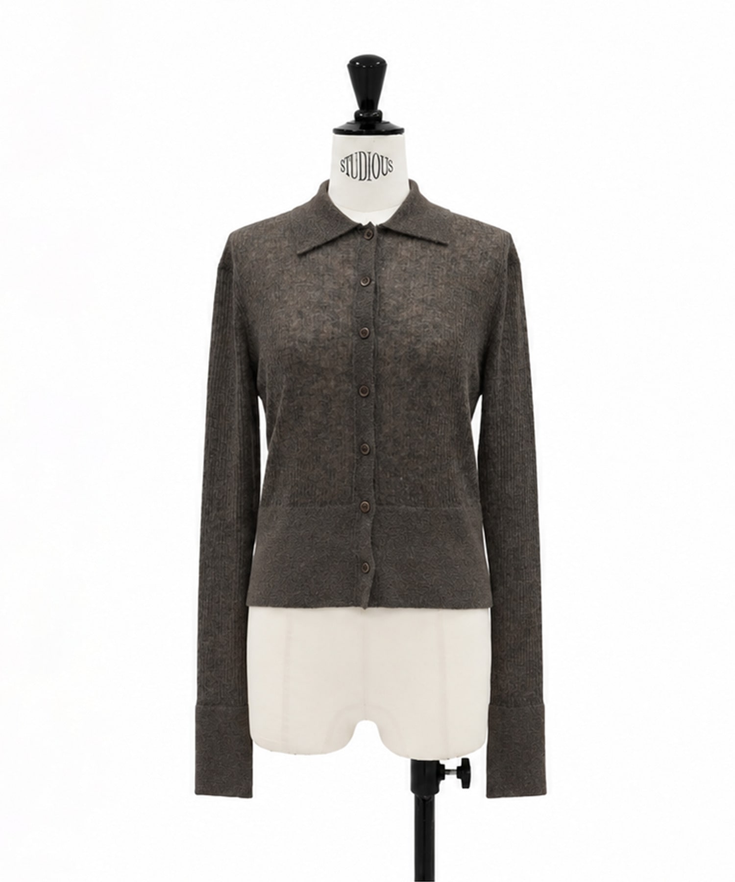 Cashmere Blend  Polo Knit