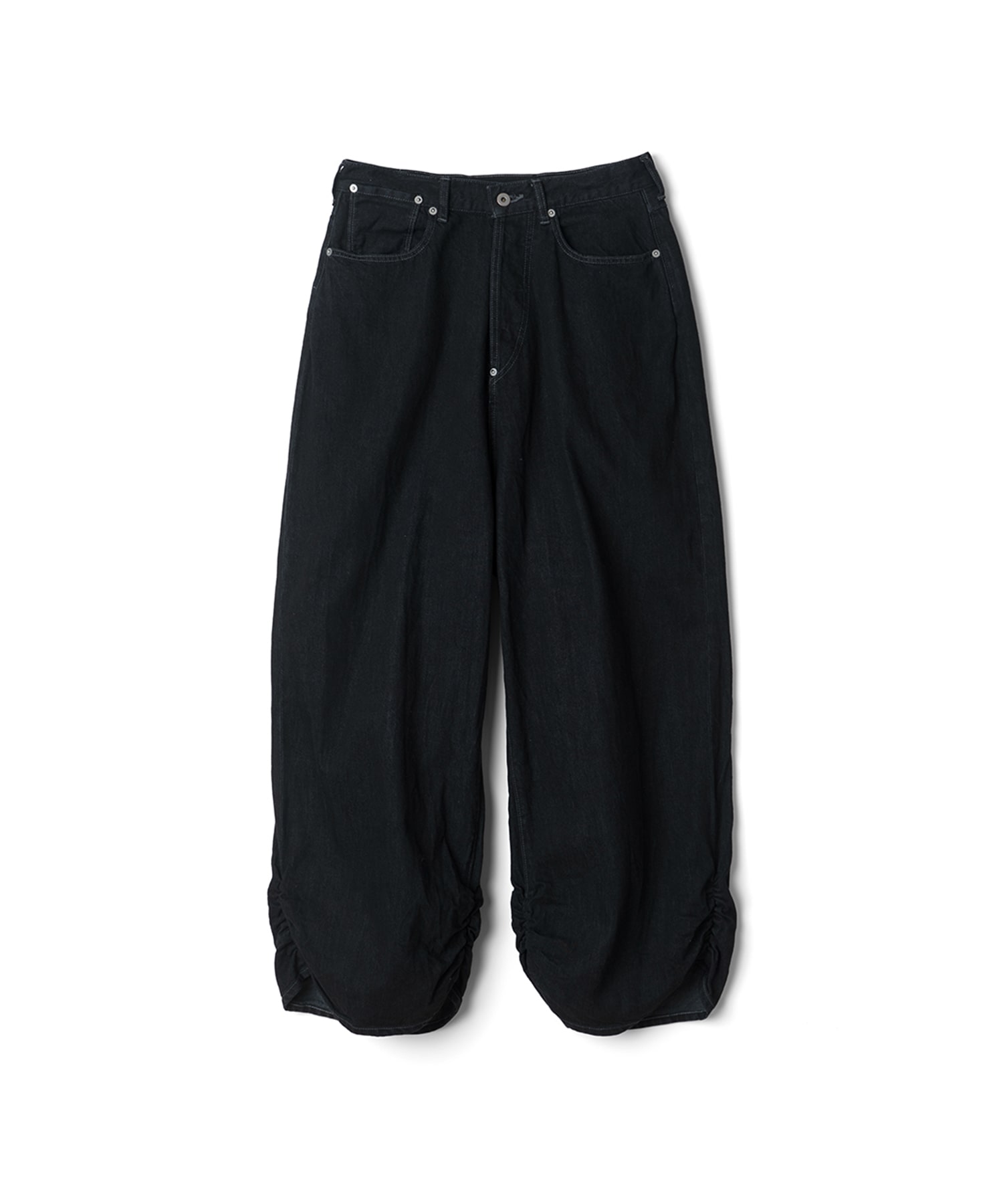 FRESH MAN DENIM WIDE PANTS BK