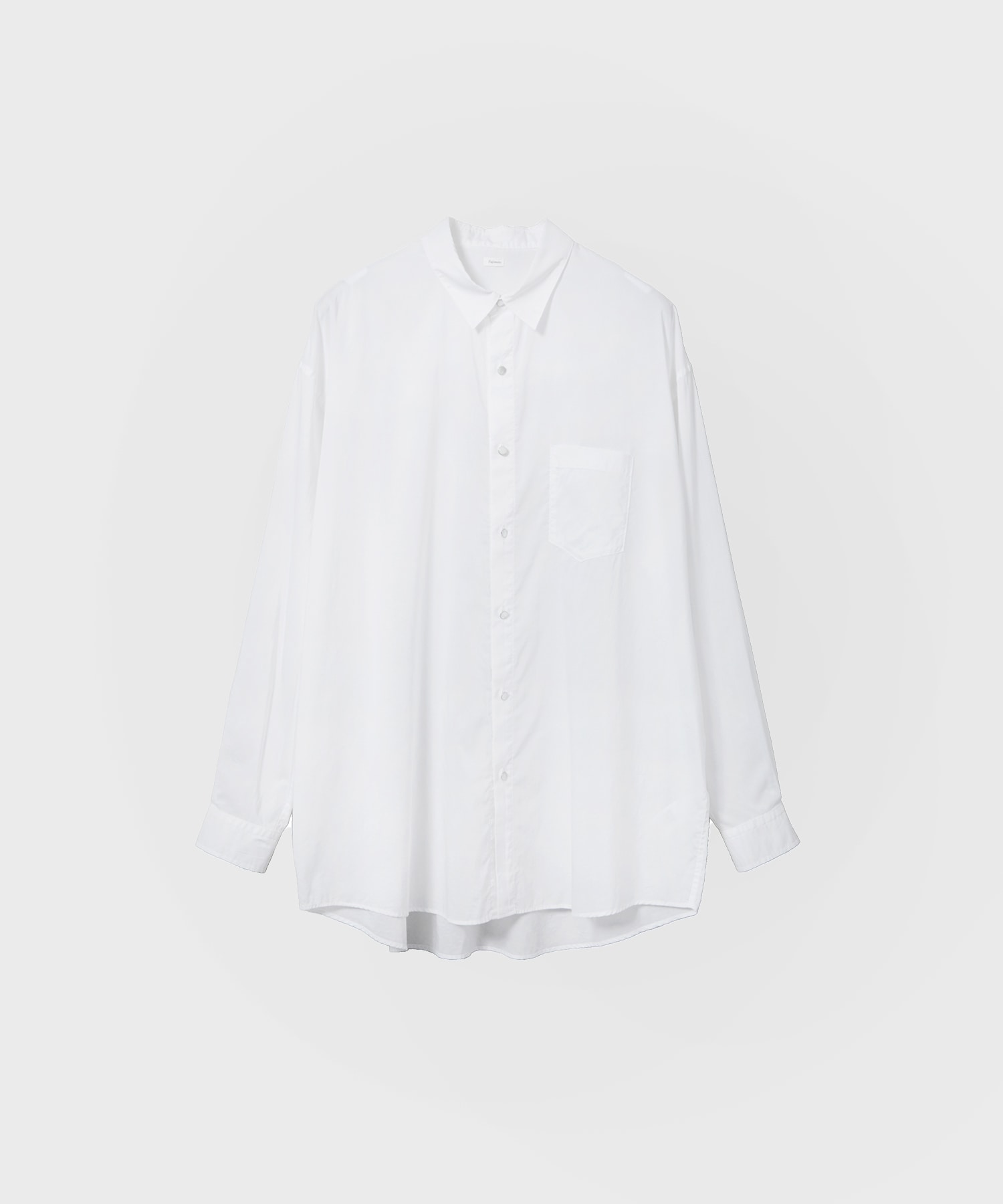 Washed Over Cotton&Silk Shirt