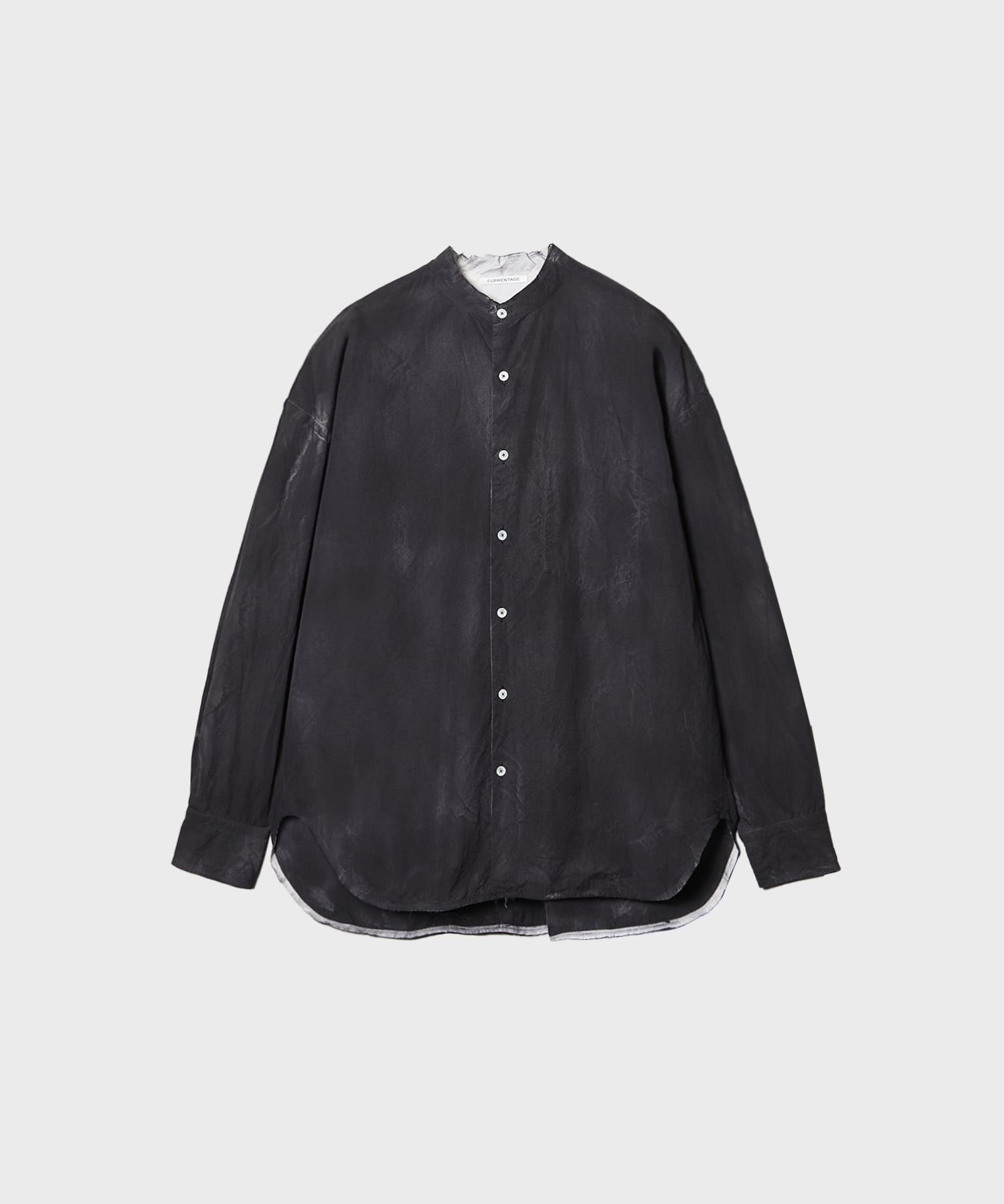 SPRAY DYING NO COLLAR SHIRT