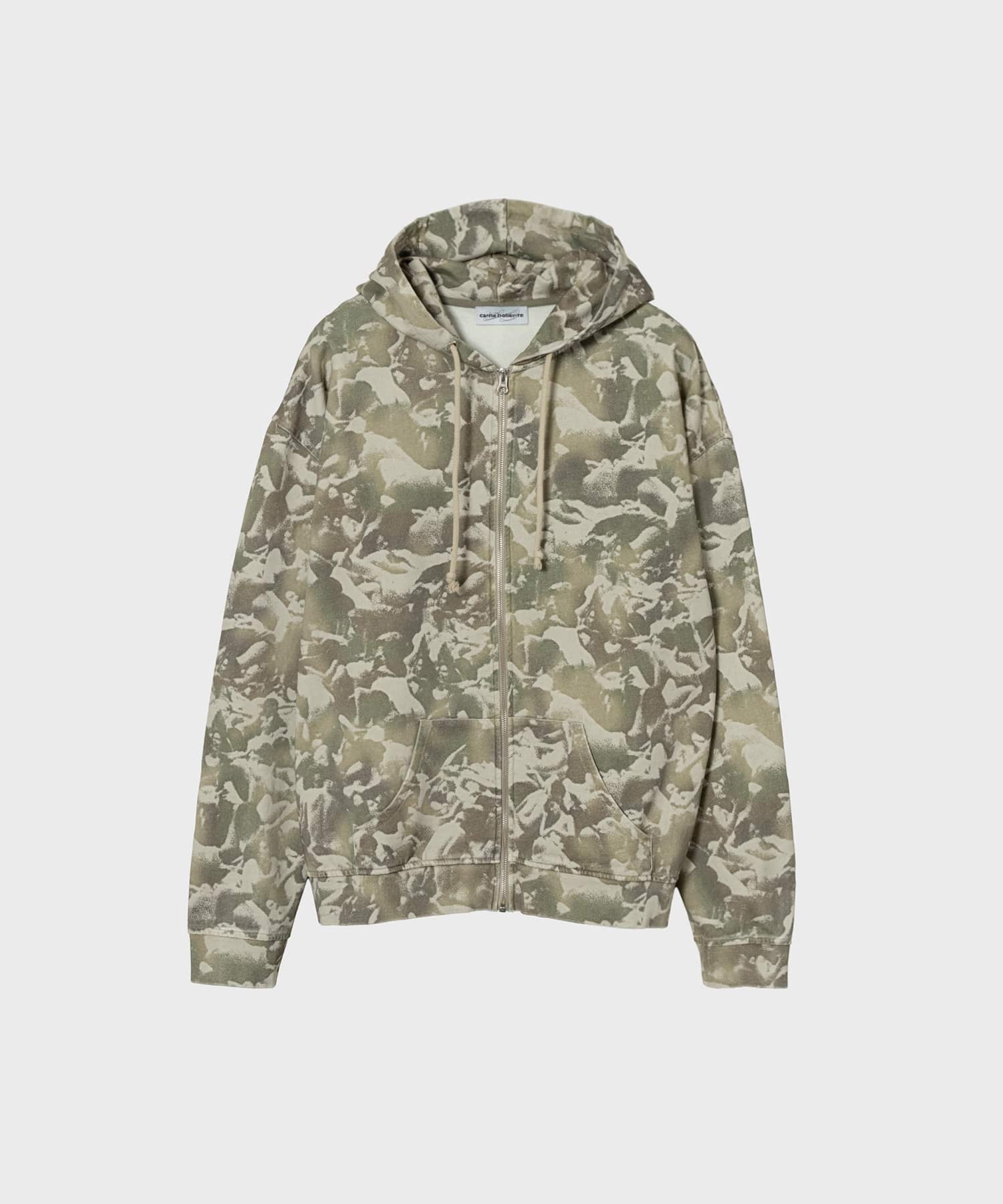 別注 Carne Camo ZIP HOODY