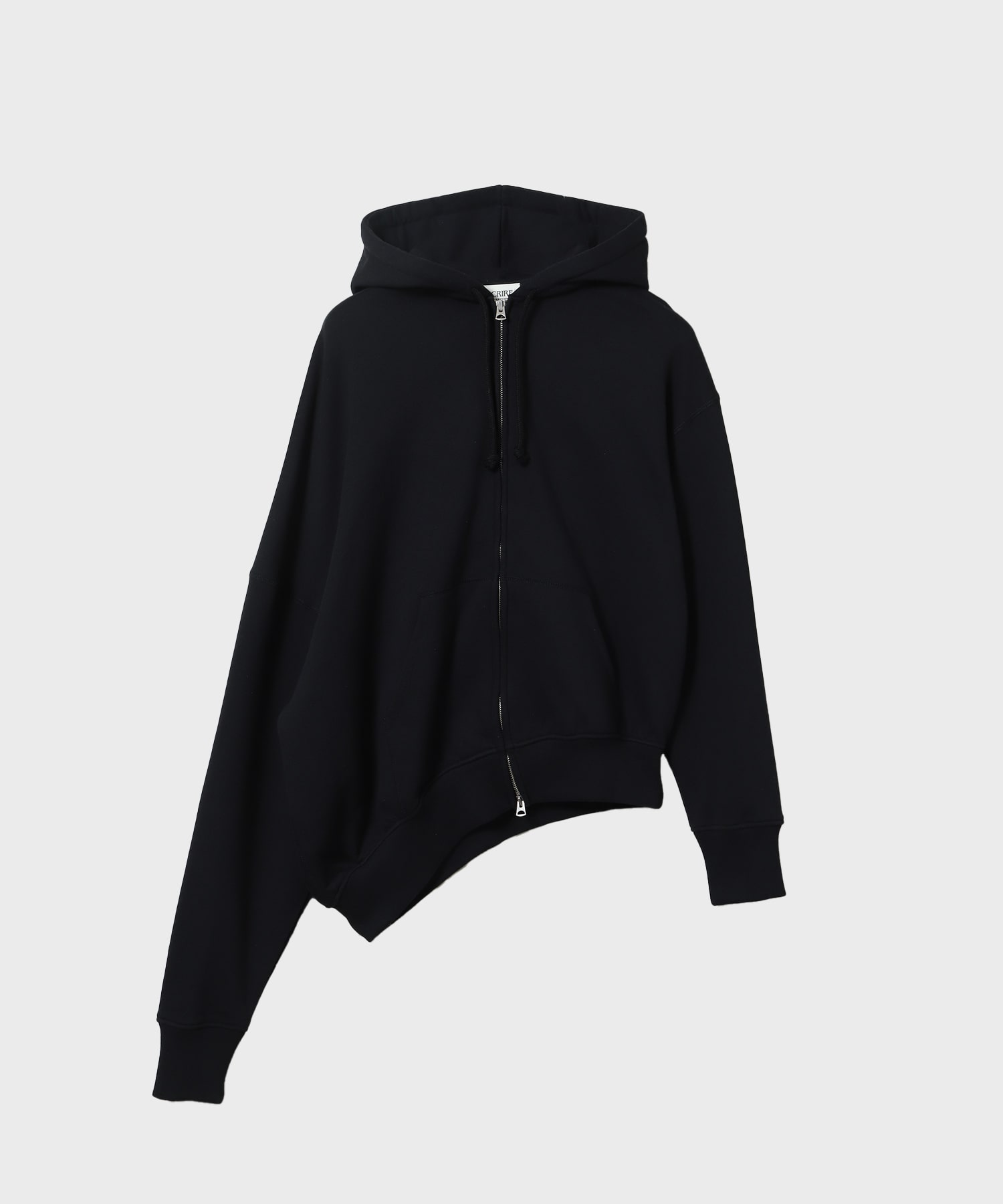 Asymmetry Zip Hoodie