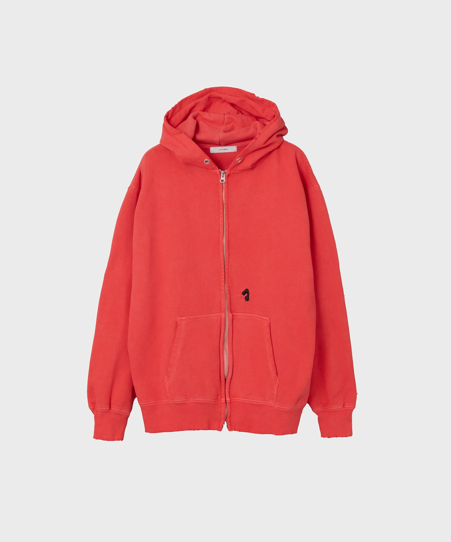 PIGMENT J LOGO ZIP UP HOODIE